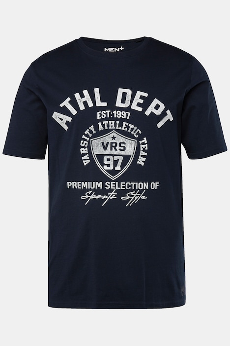 Men+ T-Shirt, Halbarm, Druck vorne, bis Gr. 8 XL