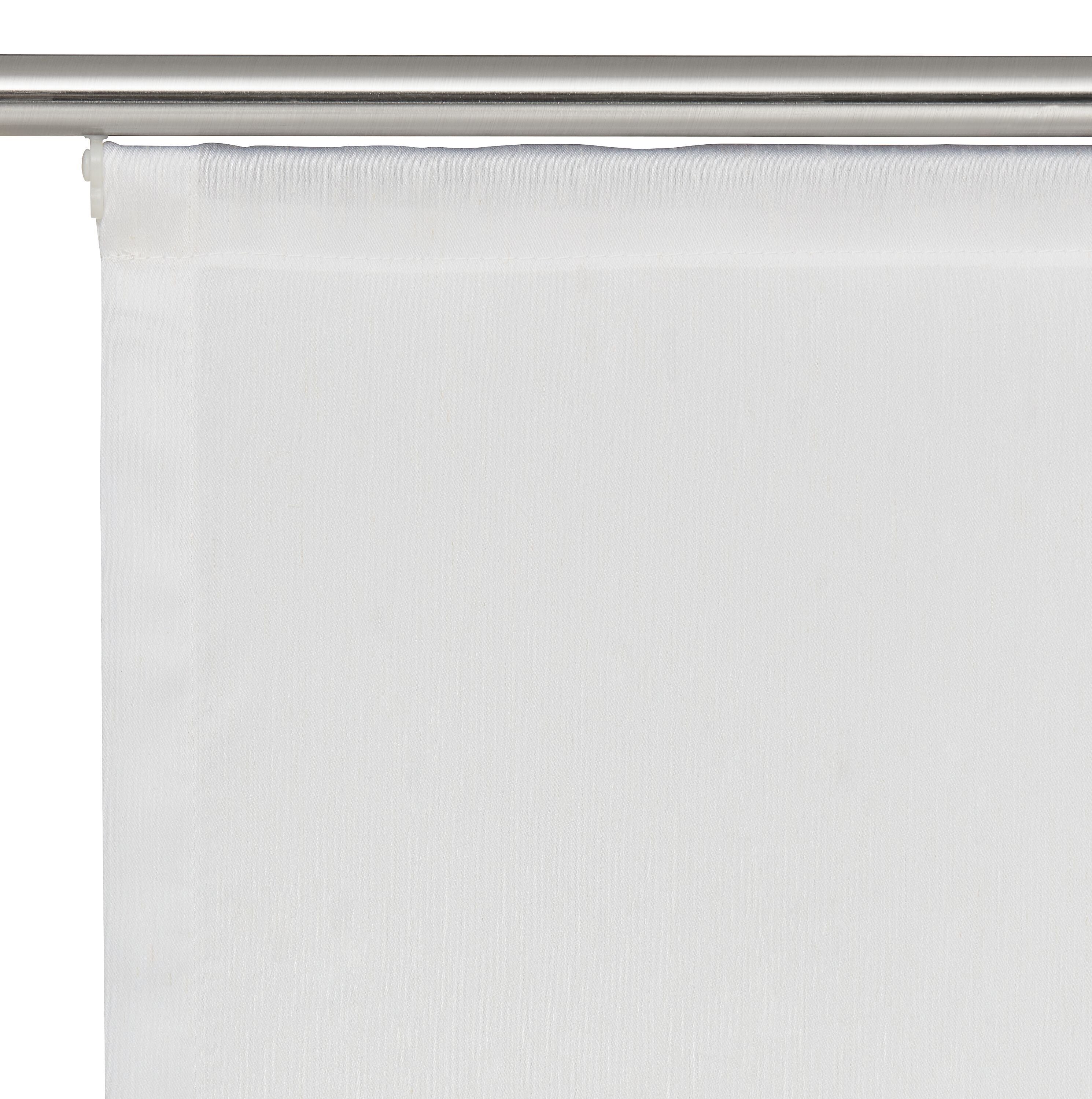NITA Flächenvorhang - Weiss / B: 60.0 cm x H: 245.0 cm
