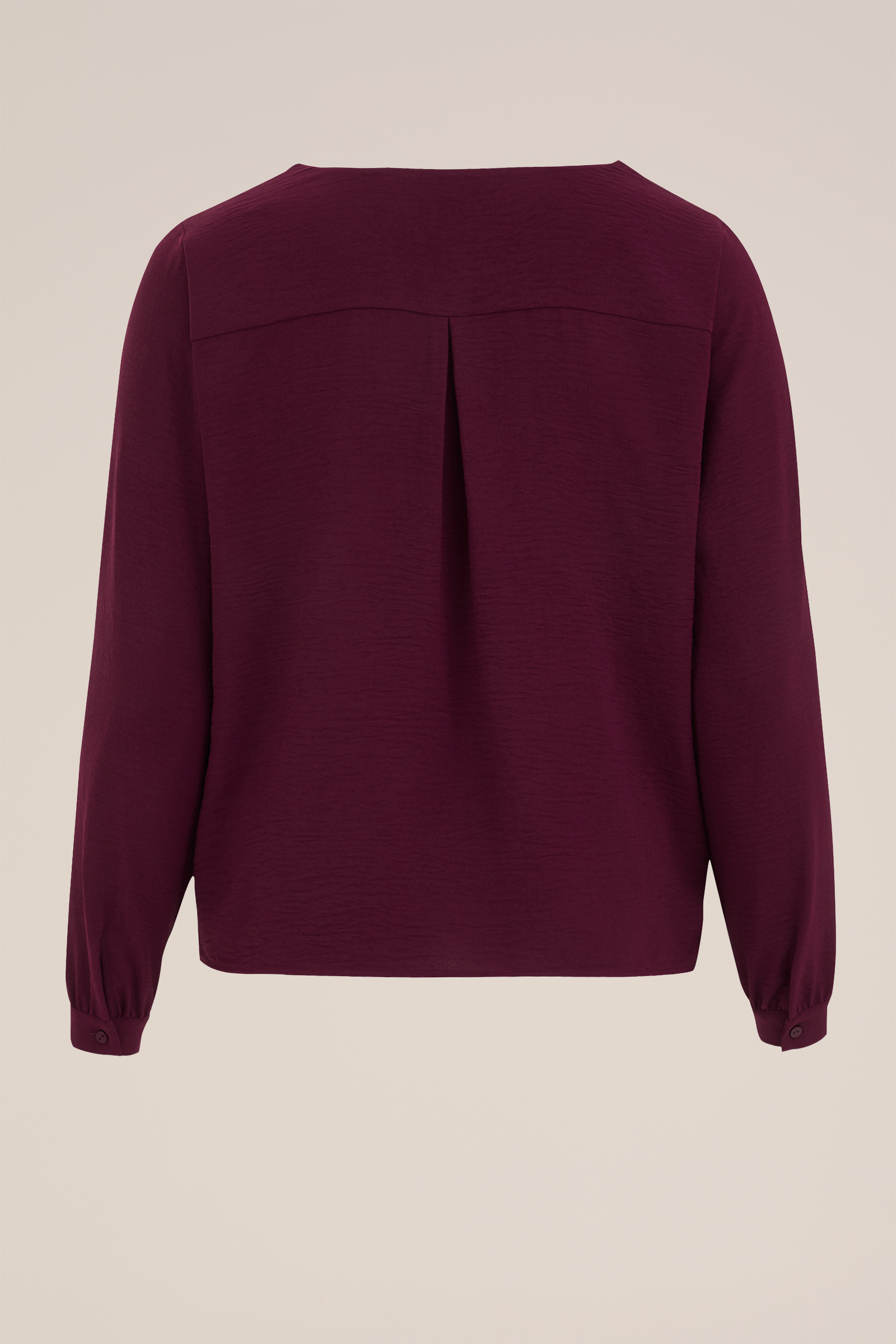 blouse met kant - Curve WE Fashion Paars