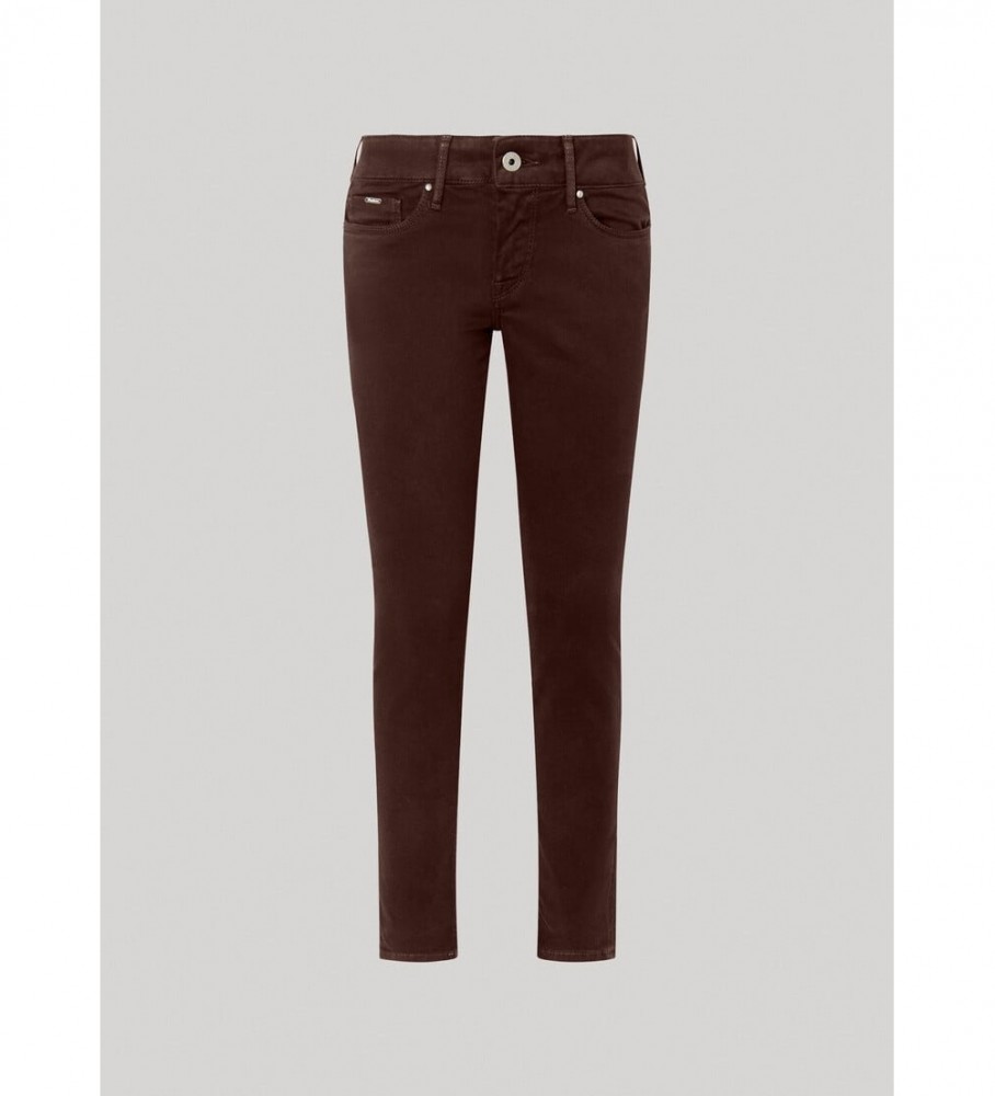 Calças Pepe Jeans Soho cor vinho