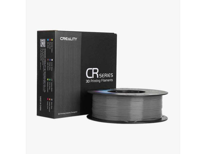 Creality Filament PETG, Grau, 1.75 mm, 1 kg PETG 3D Drucker Filament