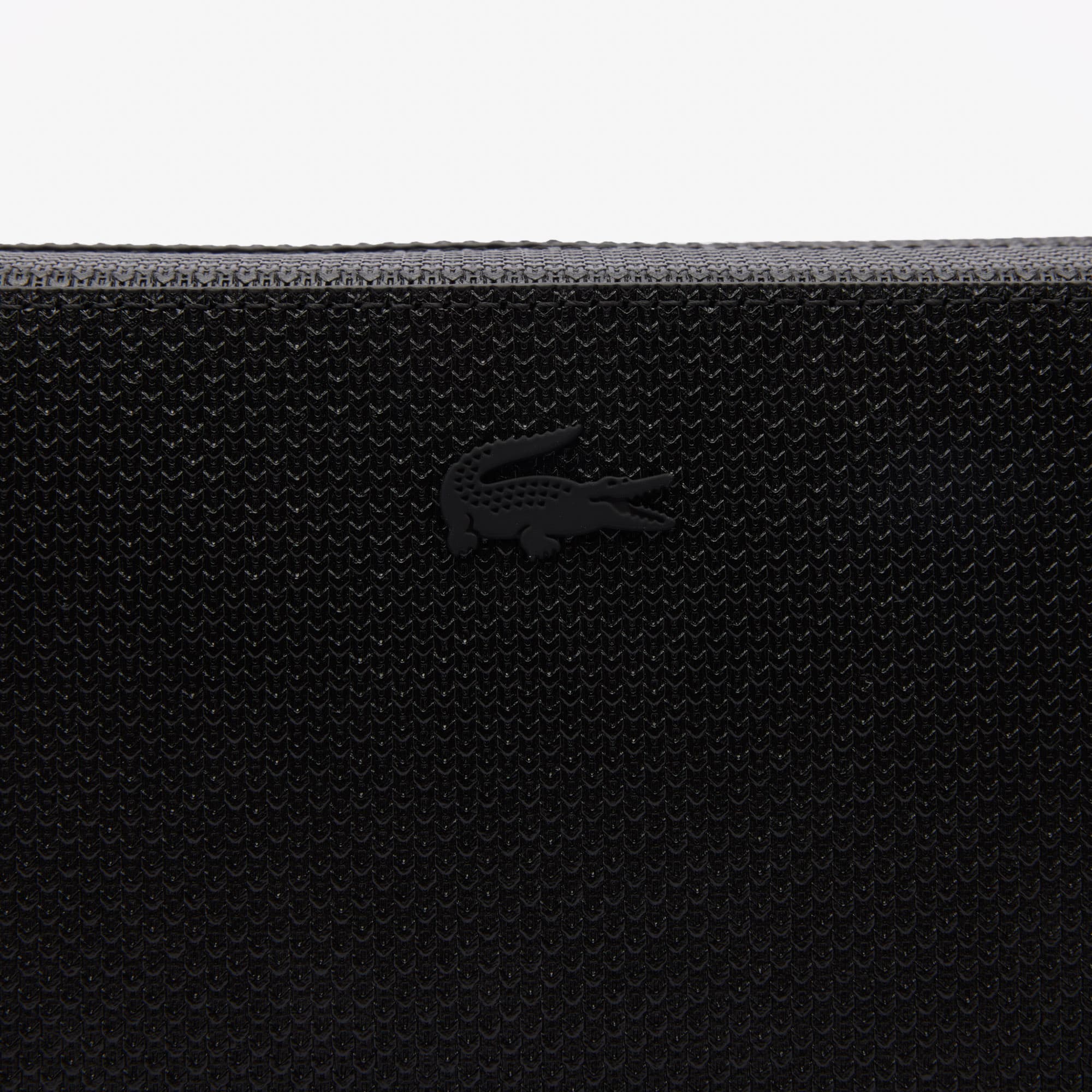 Sac pochette femme Lacoste Chantaco en cuir de vachette Sacs à bandoulière - Noir - Lacoste - Femme