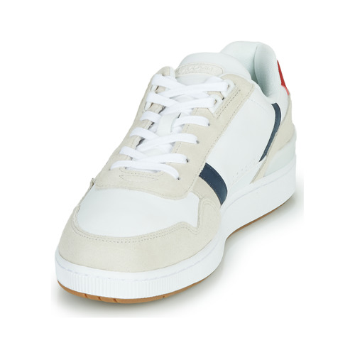 Lacoste - T-CLIP 0120 2 SMA Blanco / Marino / Rojo