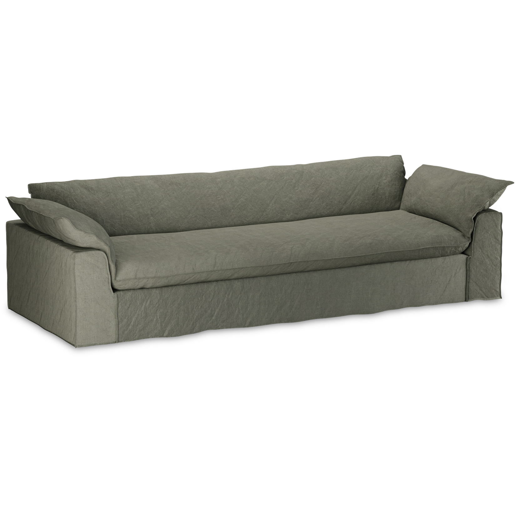 3-zitsbank Nomad linnen army green