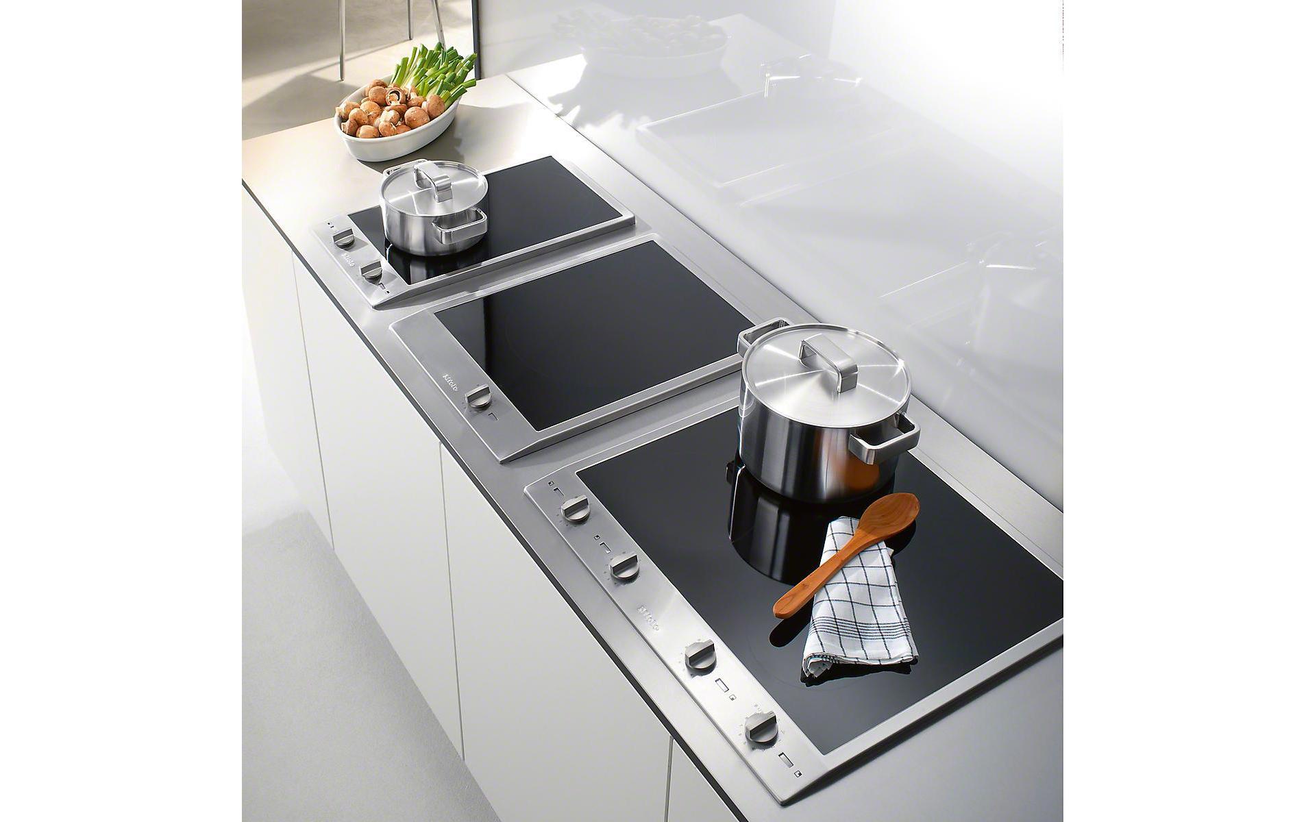 Glaskeramik-Kochfeld CombiSet CS 1221-1 l Edelstahl<br>Glaskeramik-Kochfeld mit 1 Herdplatten