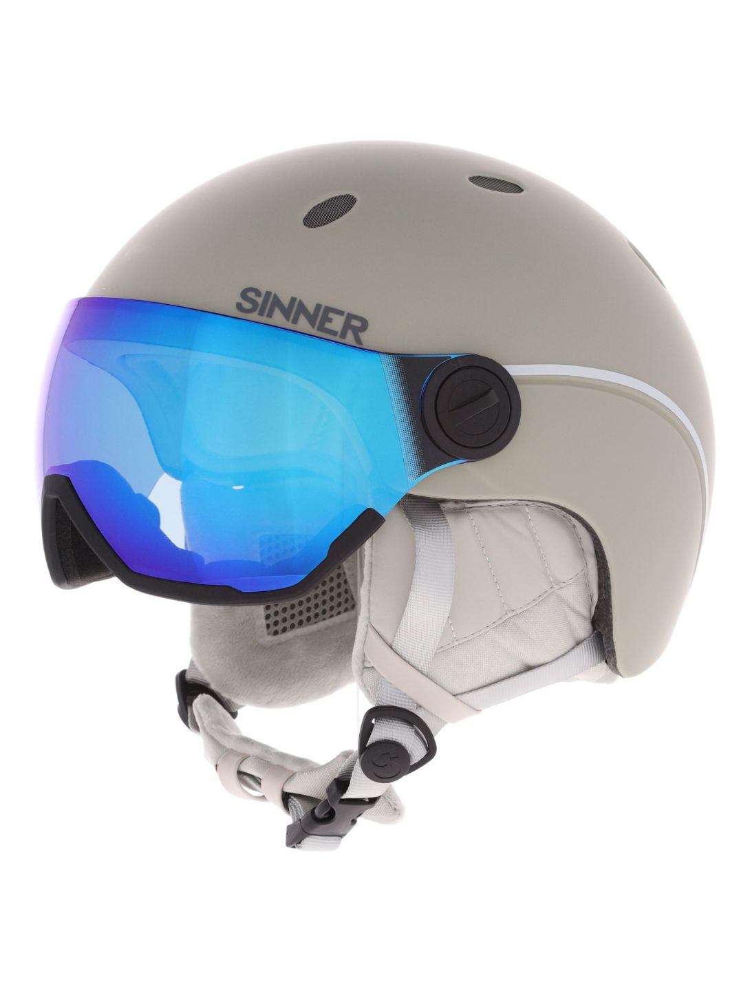 Titan Visor skihelm met vizier unisex