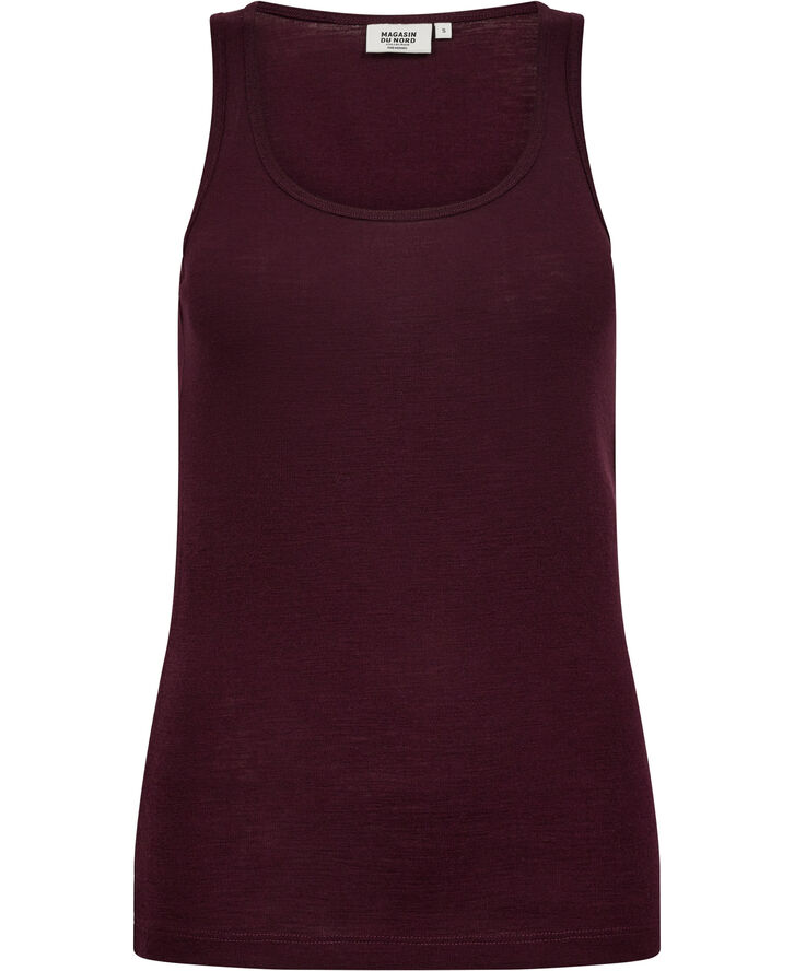 Magasin du Nord Collection Celia 2 - 100% RWS Merino Wool Bordeaux