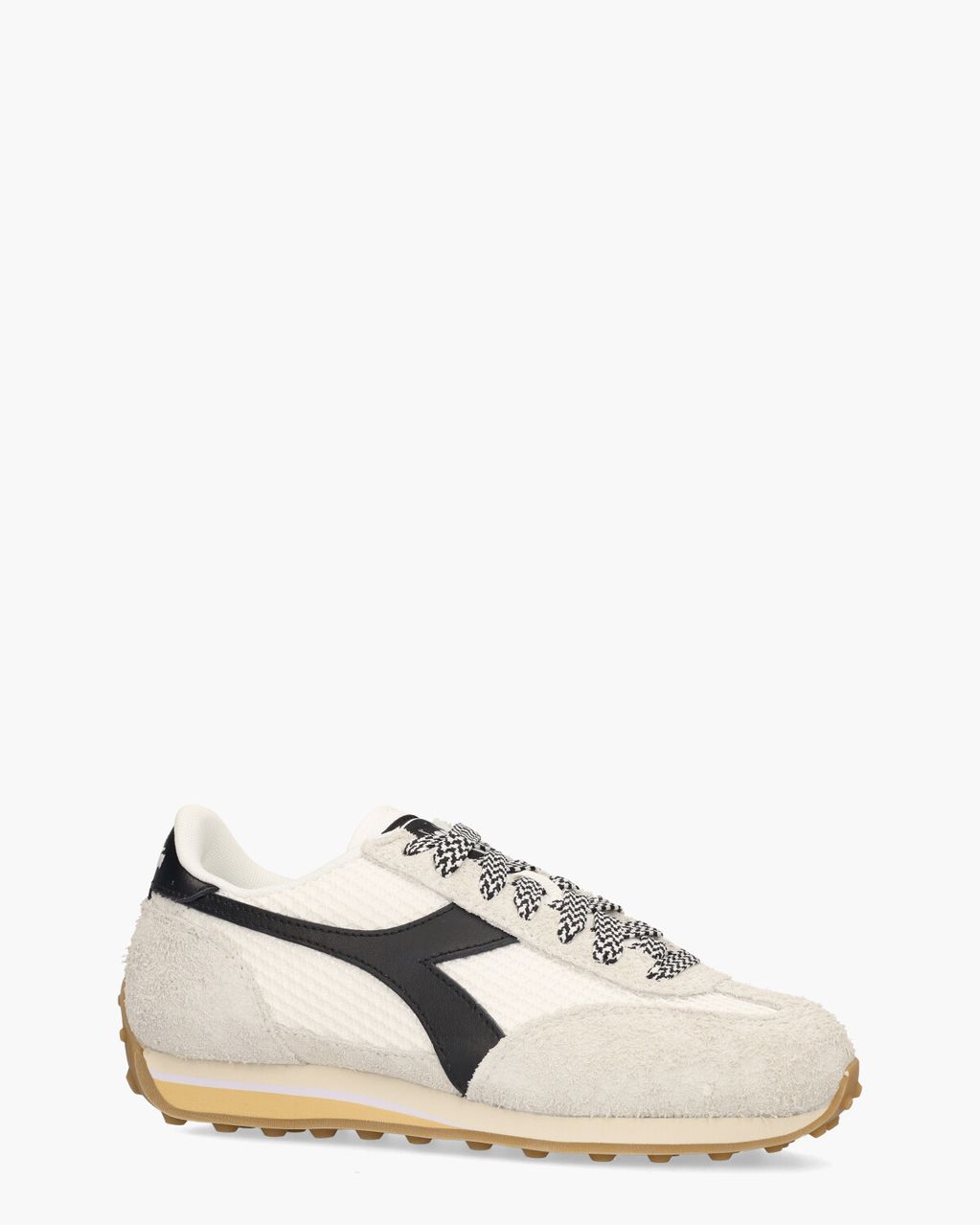 Diadora Sport Rally Wit/Zwart Damessneakers