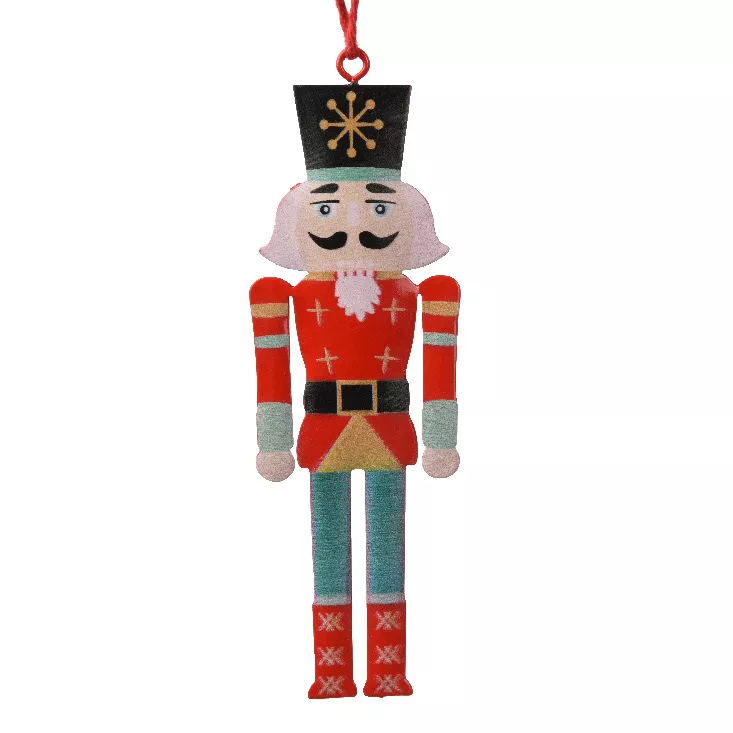 Casse-noisette à suspendre en métal (H12 cm) Capitaine Hector