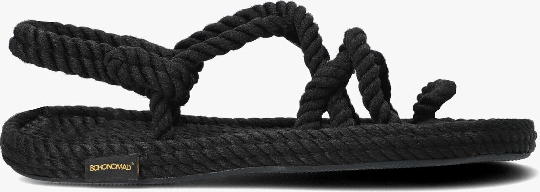 BOHONOMAD zwarte bohonomad sandalen ibiza flat