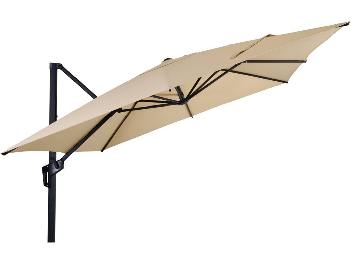 Lesli Living Libra 250 x 250 cm zweefparasol – Ecru