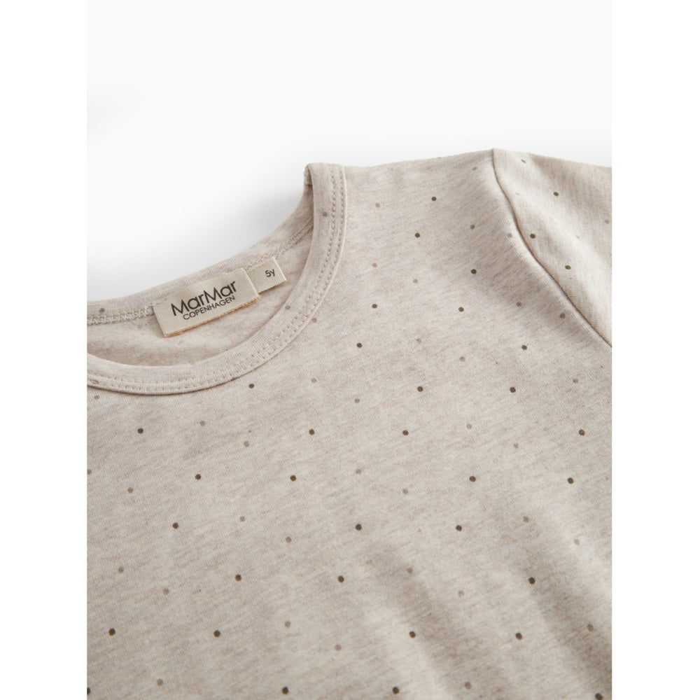 Køb MarMar Modal Smooth Print Beige Mel Dot Tago T-shirt