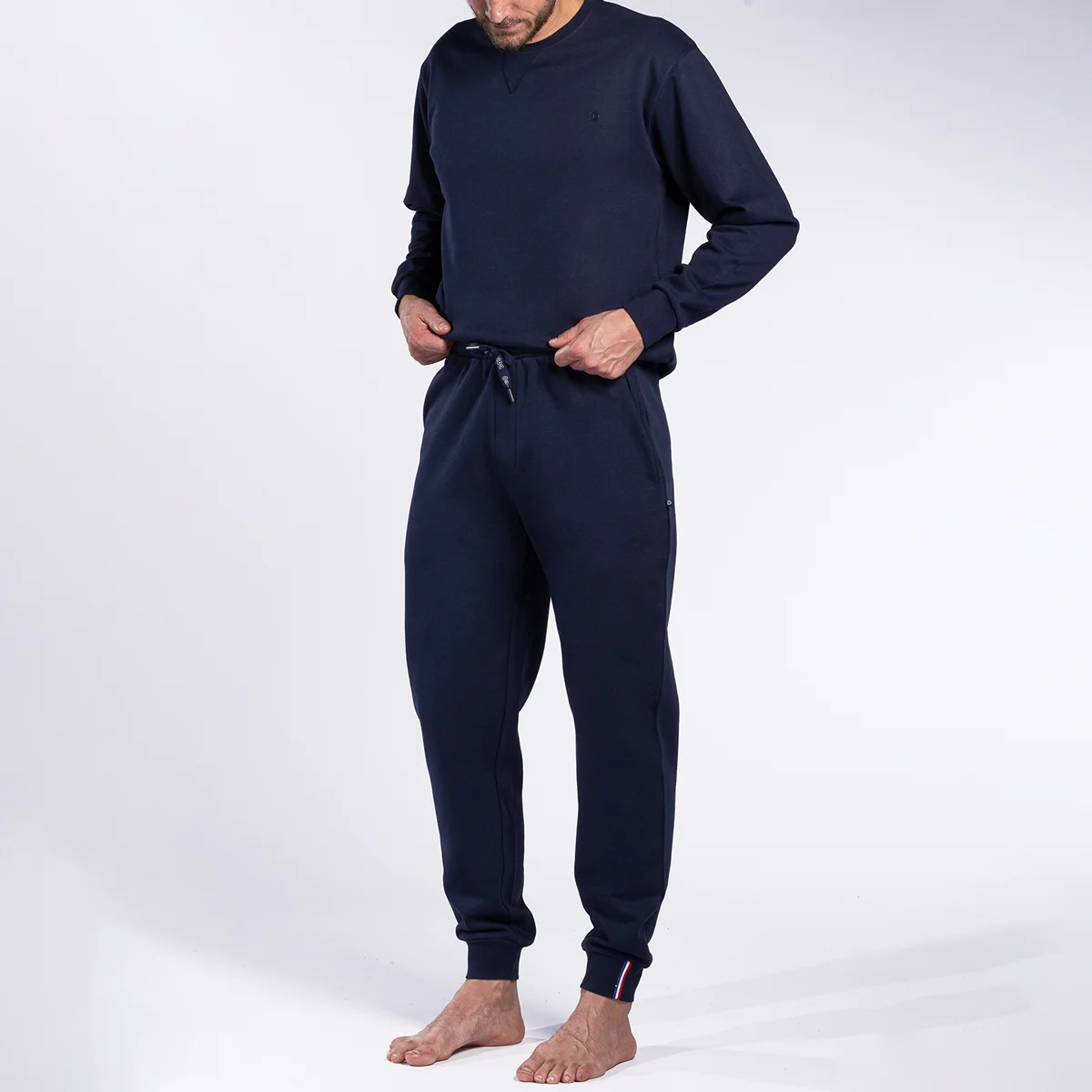 Pyjama homme HOME bleu foncé