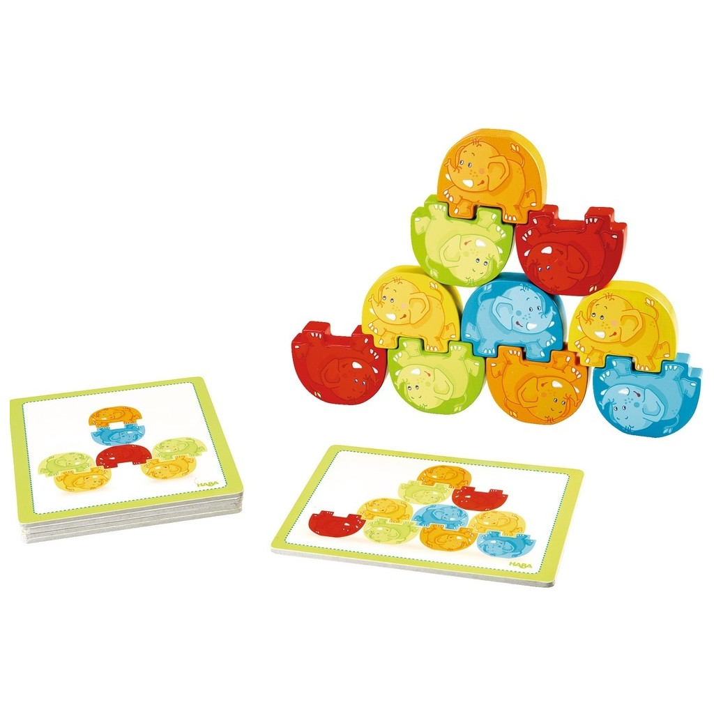 Jeu d'Equilibre - Eléphants Cascadeurs