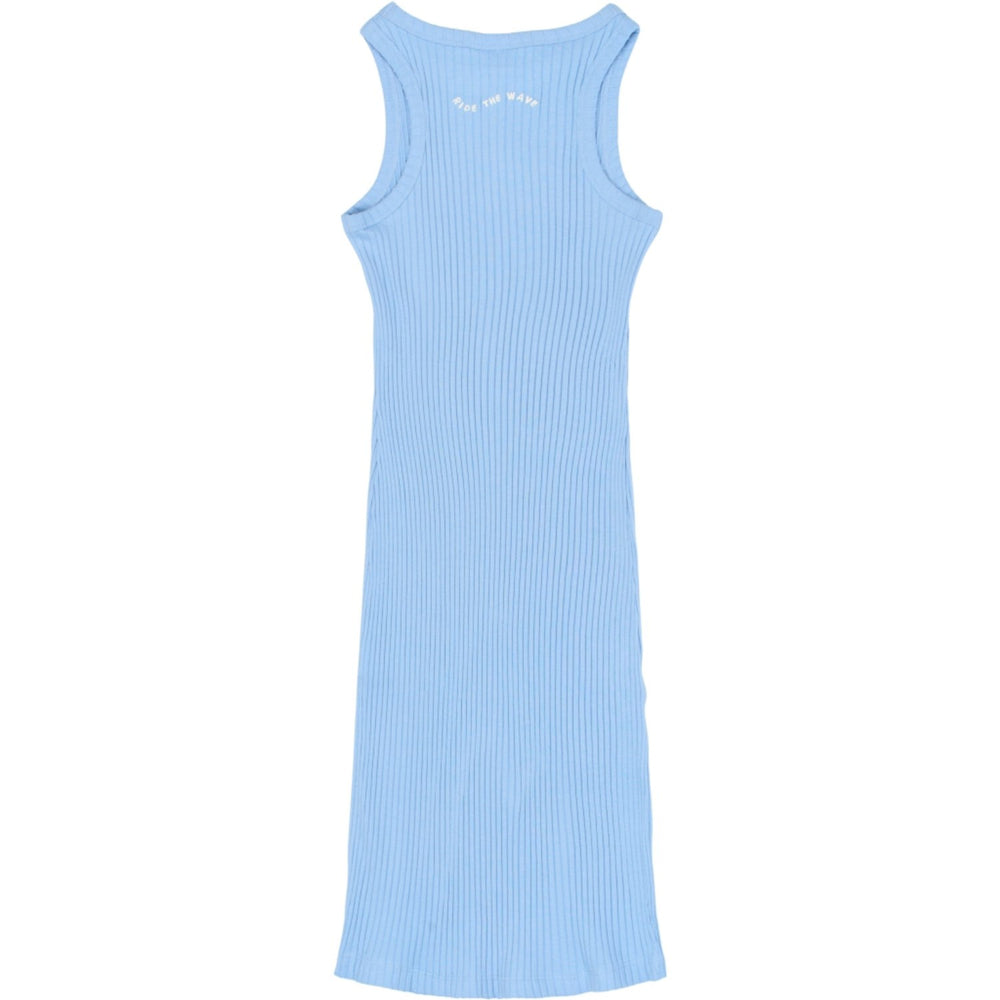 Køb The New Forever Blue Tntove S_L Rib Kjole