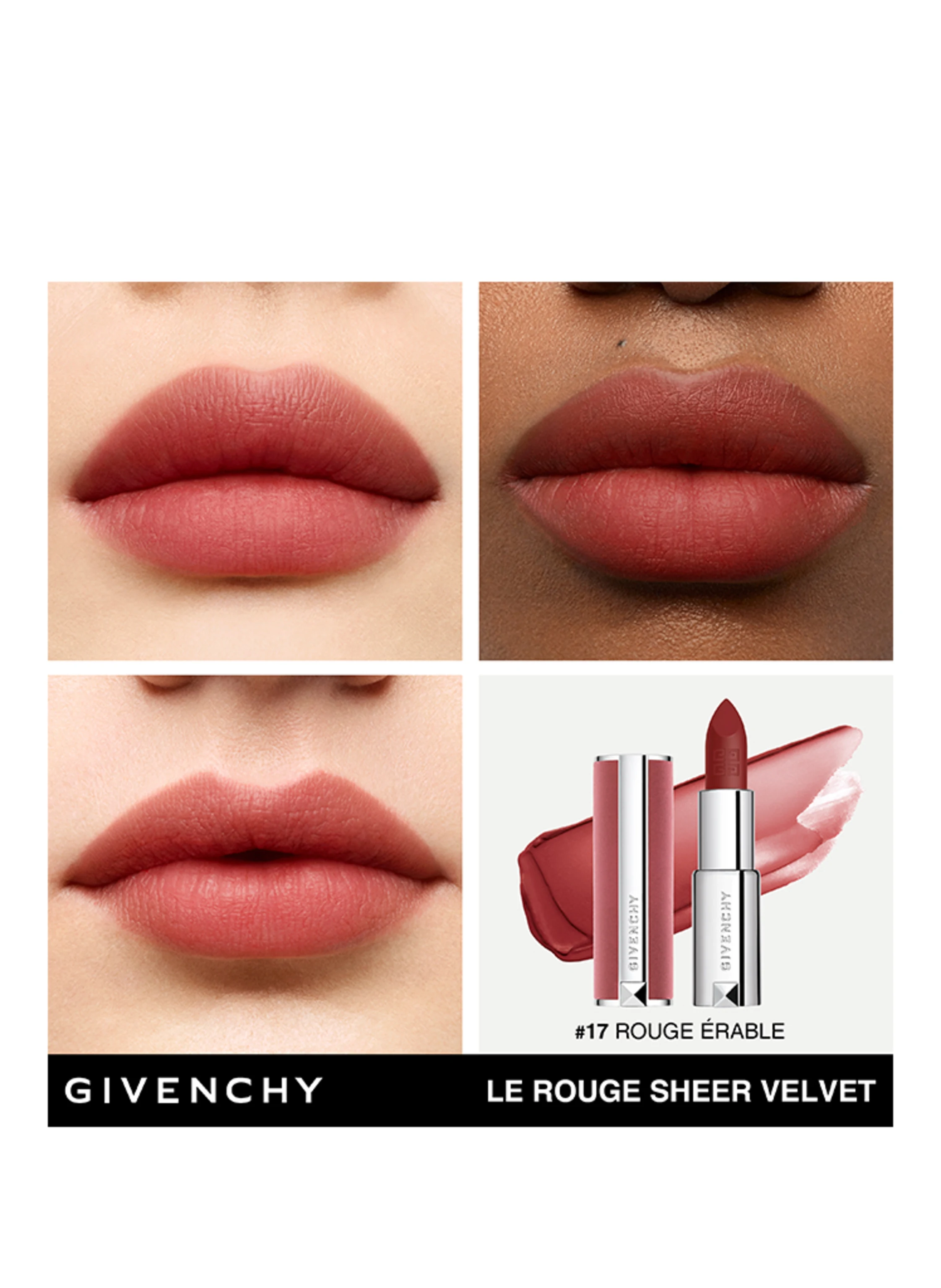 GIVENCHY BEAUTY LE ROUGE INTERDIT SHEER VELVET