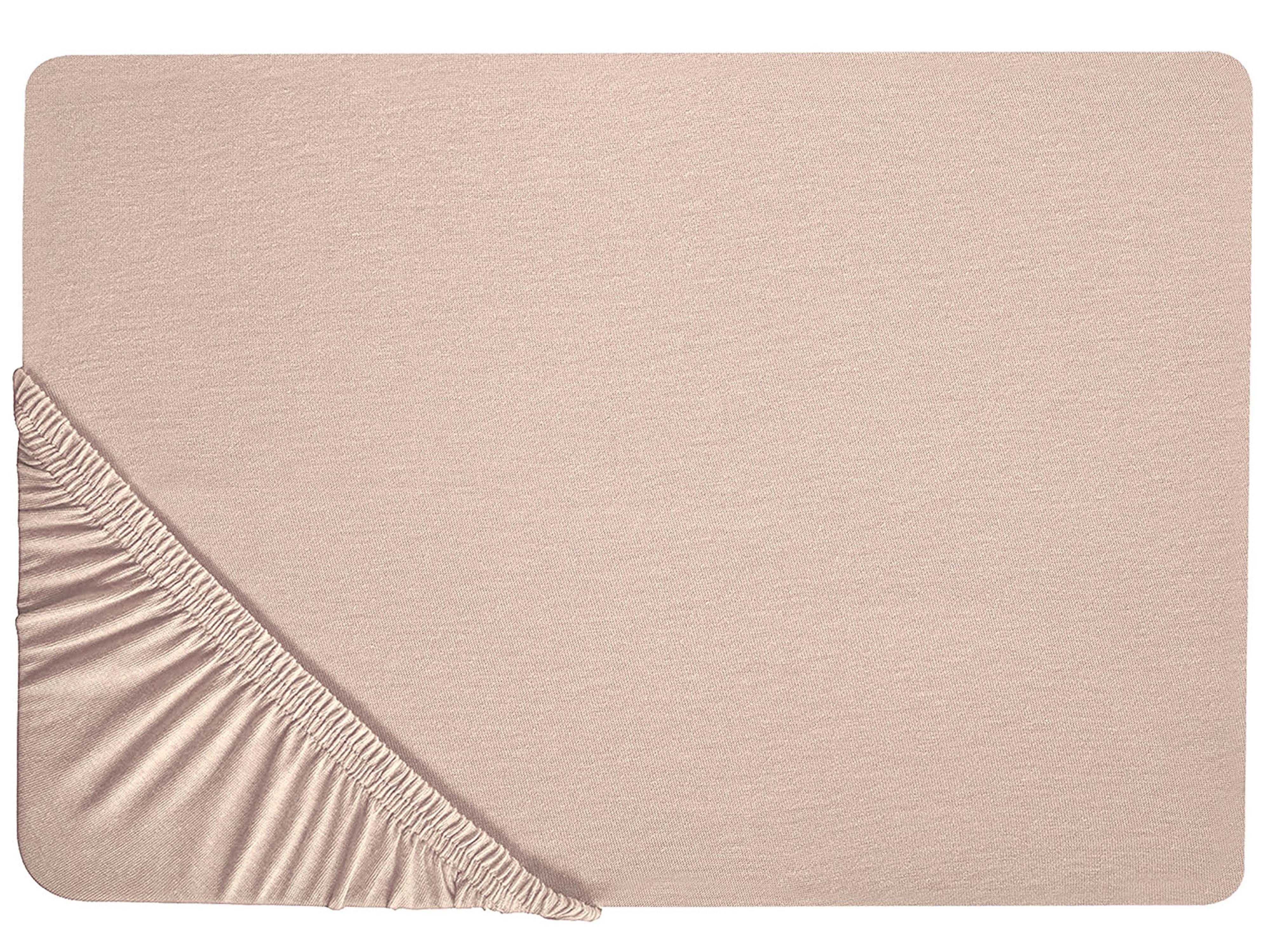 Hoeslaken HOFUF Katoen 90 x 200 cm Beige