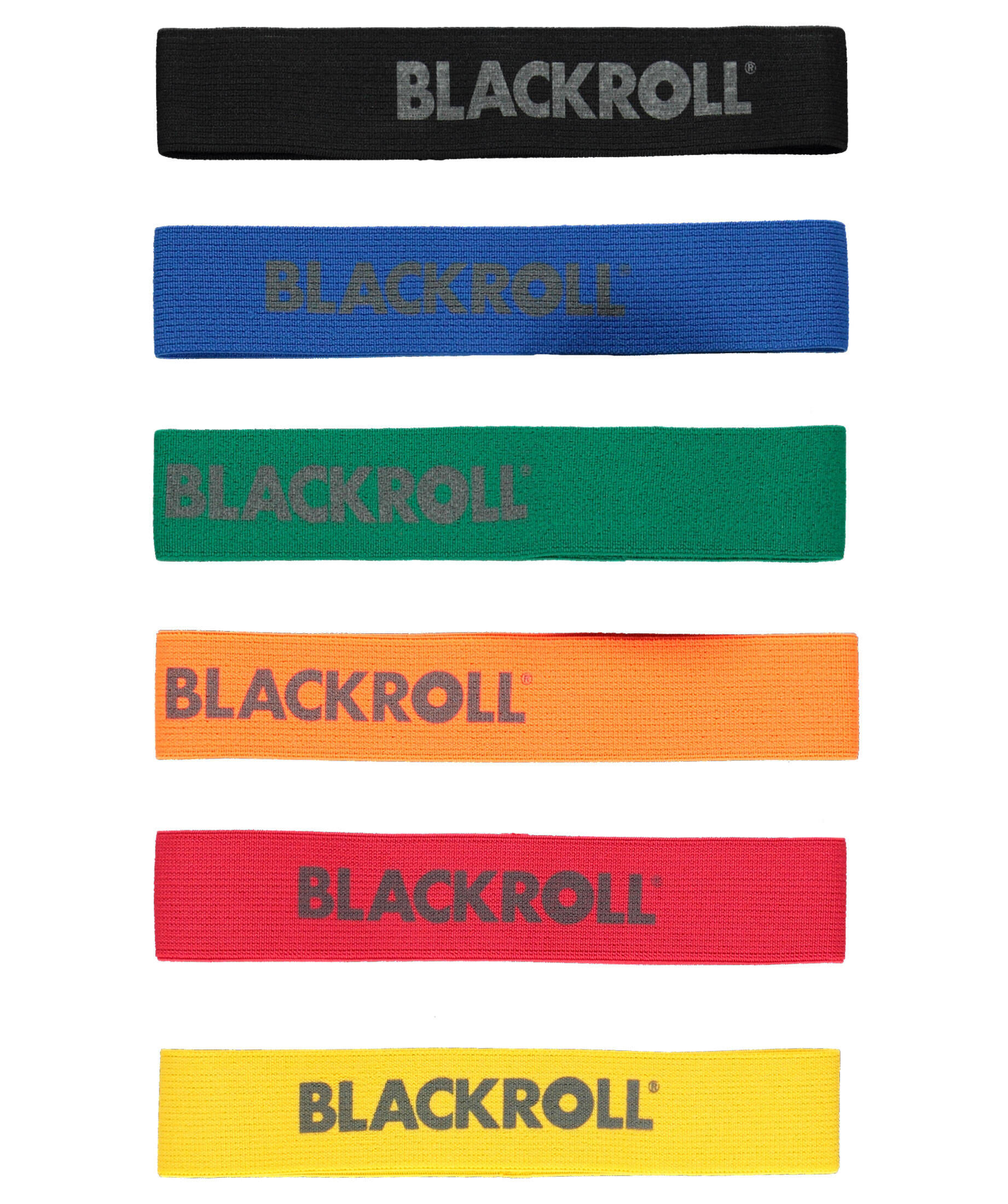 Blackroll| Fittnessbänder 6er Set
