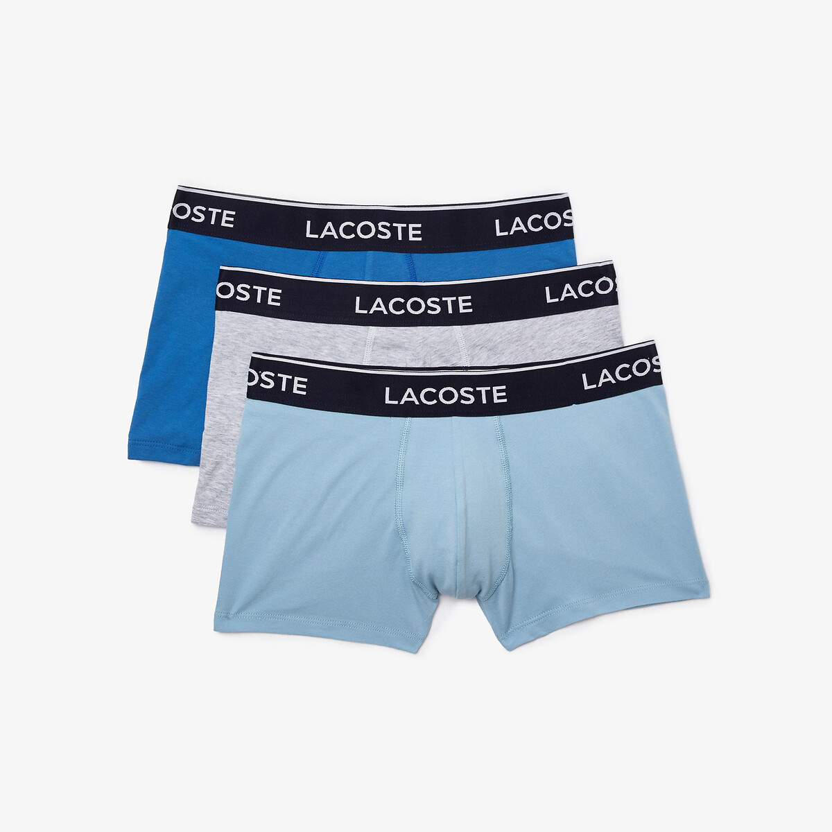 LACOSTE<br>Conjunto de 3 cuecas boxer