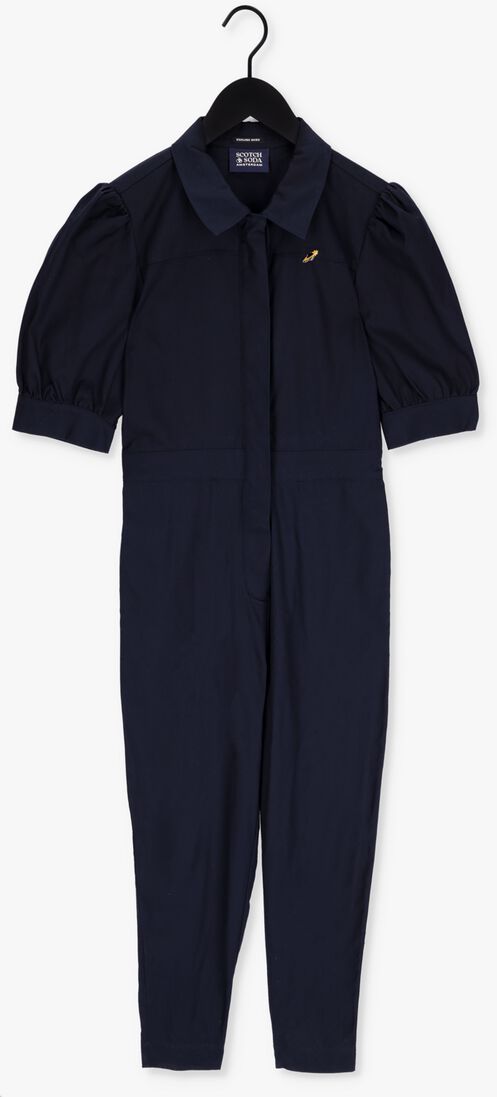 SCOTCH & SODA donkerblauwe scotch & soda jumpsuit printed utility all-in-one