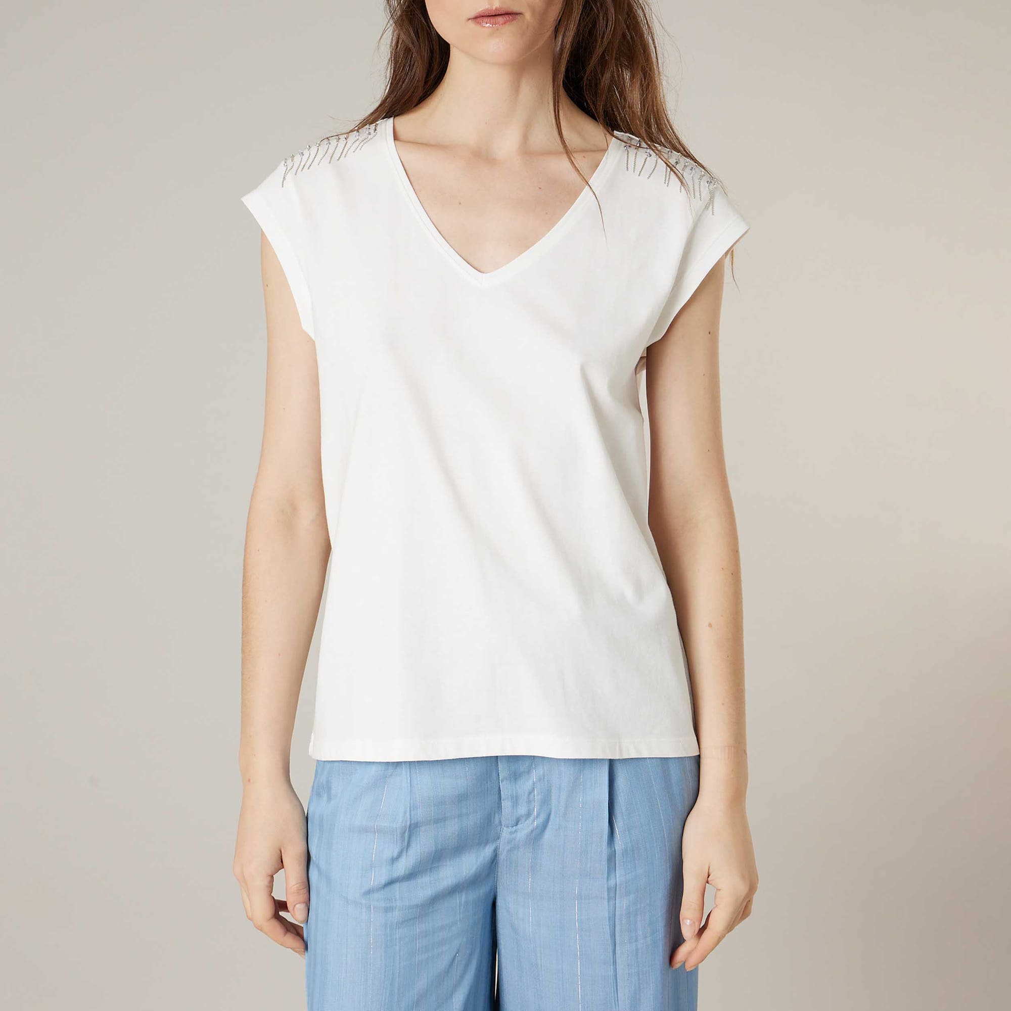 T-shirt Femme blanc