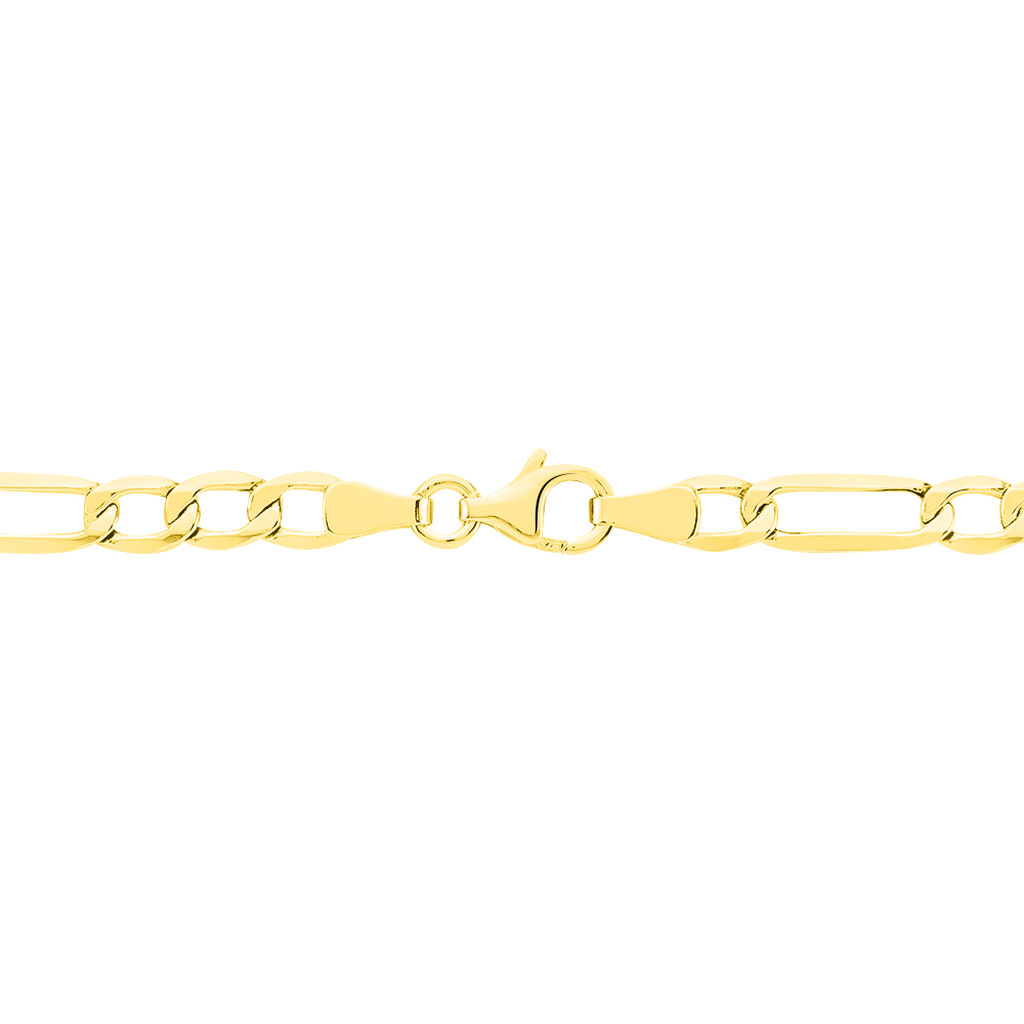 Chaîne Alliah Maille Alternée 1/3 Or Jaune