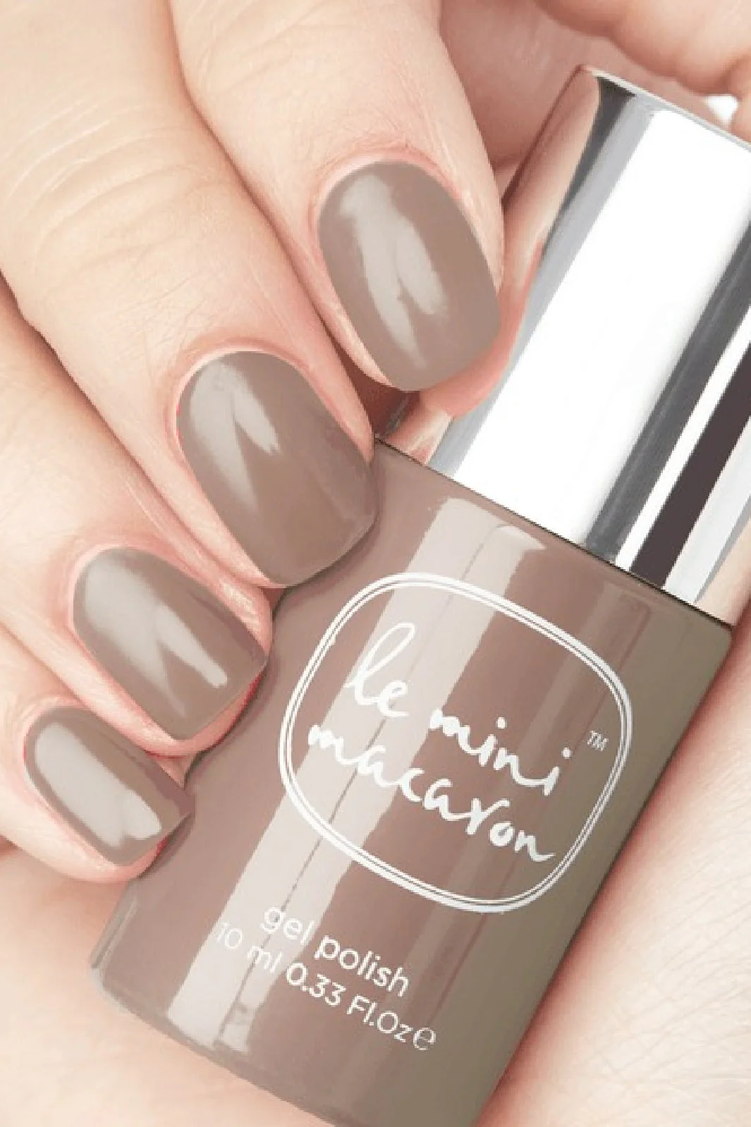 Le Mini Macaron Neglelak Gel latte