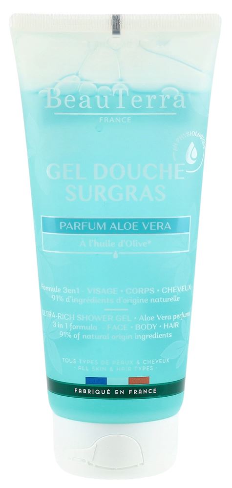BEAUTERRA Duschgel Gel reichhaltig Aloe Vera Tb 200 ml