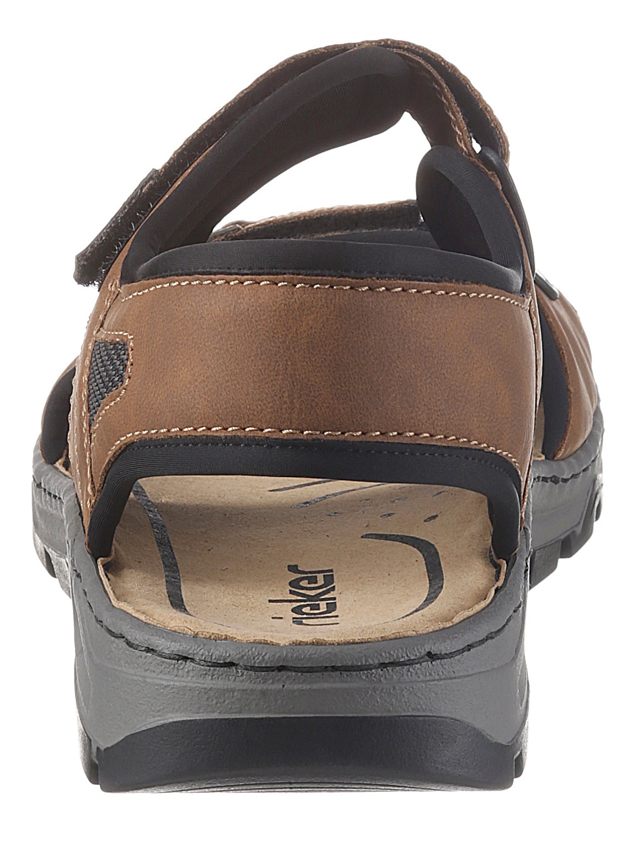 Rieker Riemchensandale  , Sommerschuh, Klettschuh, Outdoorschuh, in Trekking-Optik