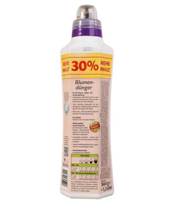 COMPO BIO Blumendünger, flüssig, 1,3 l