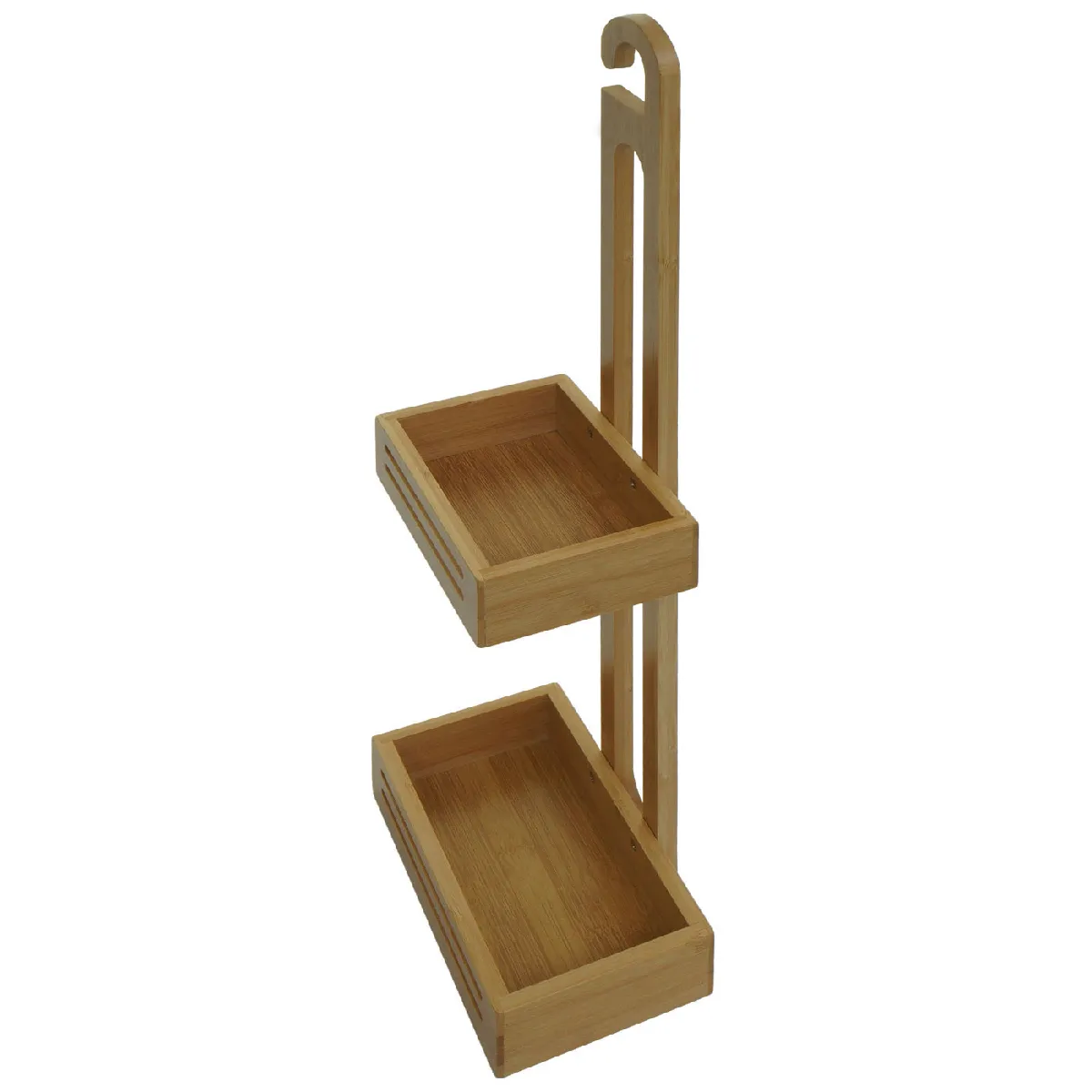 MENDLER Tablette de douche bambou