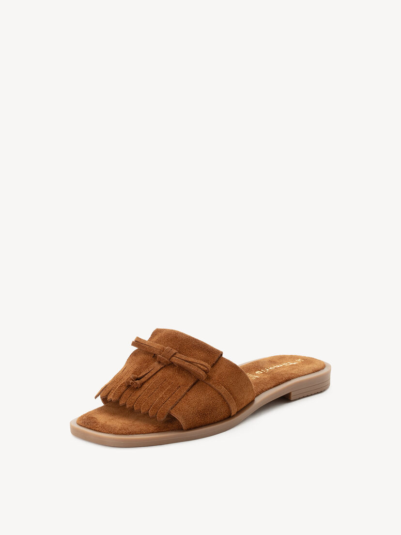 Leren Slipper - bruin