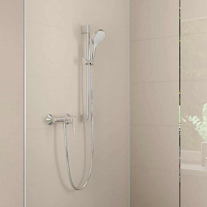 Mitigeur de douche Waterforms Eco chromé Hansgrohe