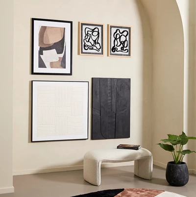 Messina Plakat med ramme 40 x 50 x 2,9 cm