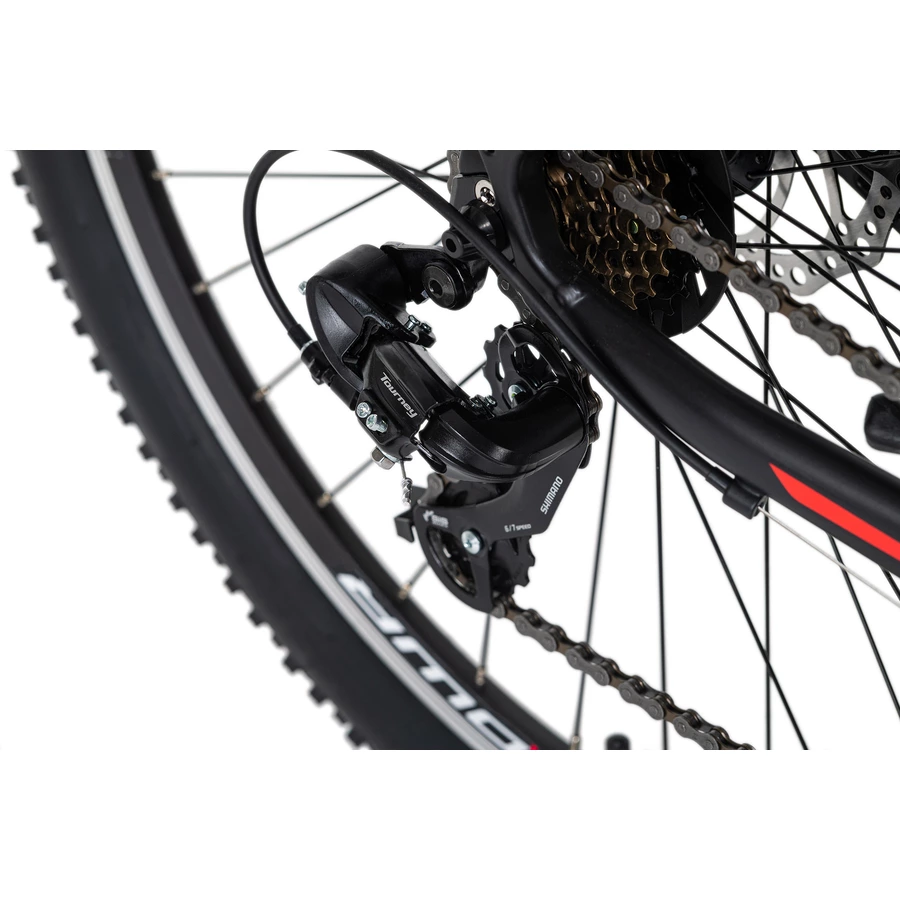 KS Cycling Mountainbike Hardtail 29 Morzine schwarz-rot