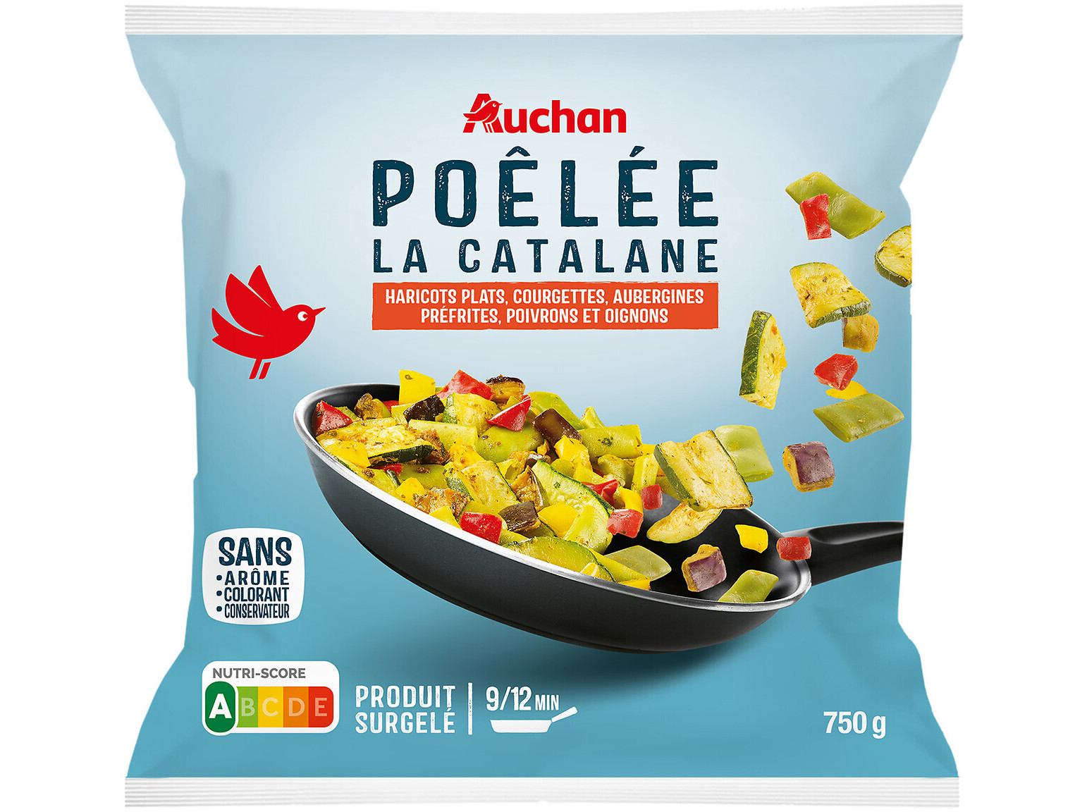 SALTEADO DE LEGUMES AUCHAN À CATALÃO 750G