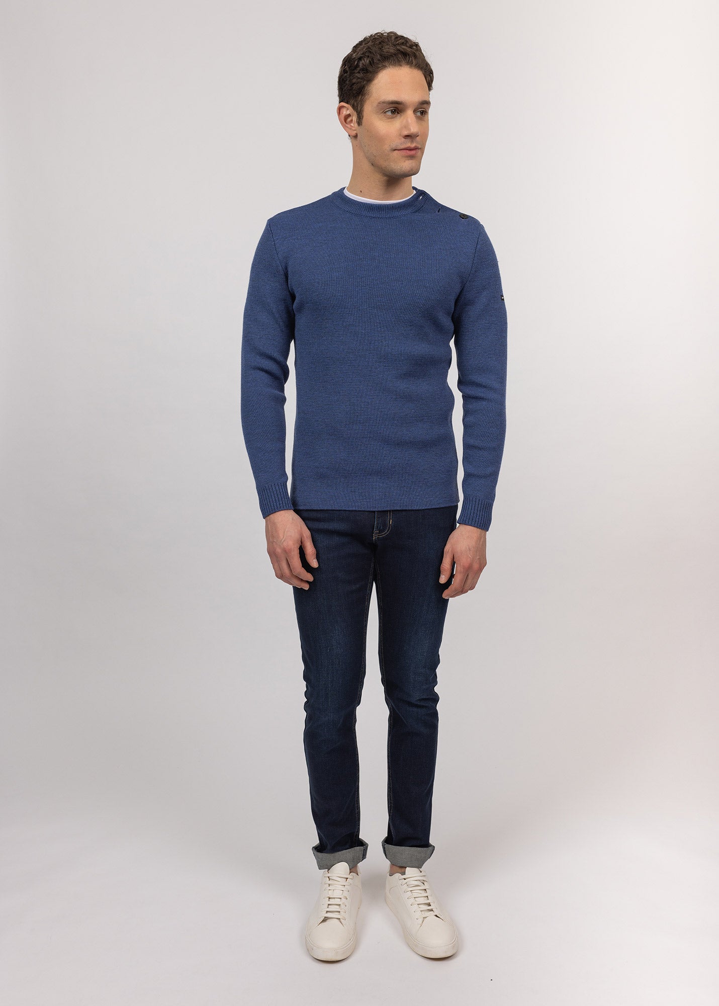 Pull marin uni Rochefort