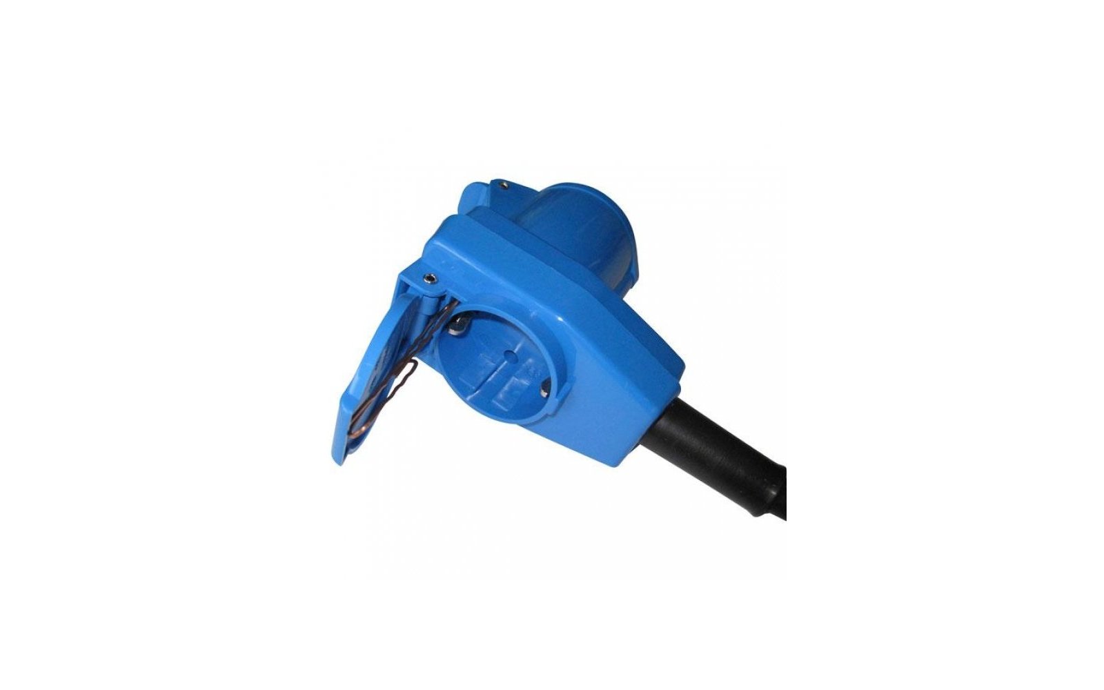 CEE Adapter Winkelkupplung Schutzkontaktstecker 1,5 m