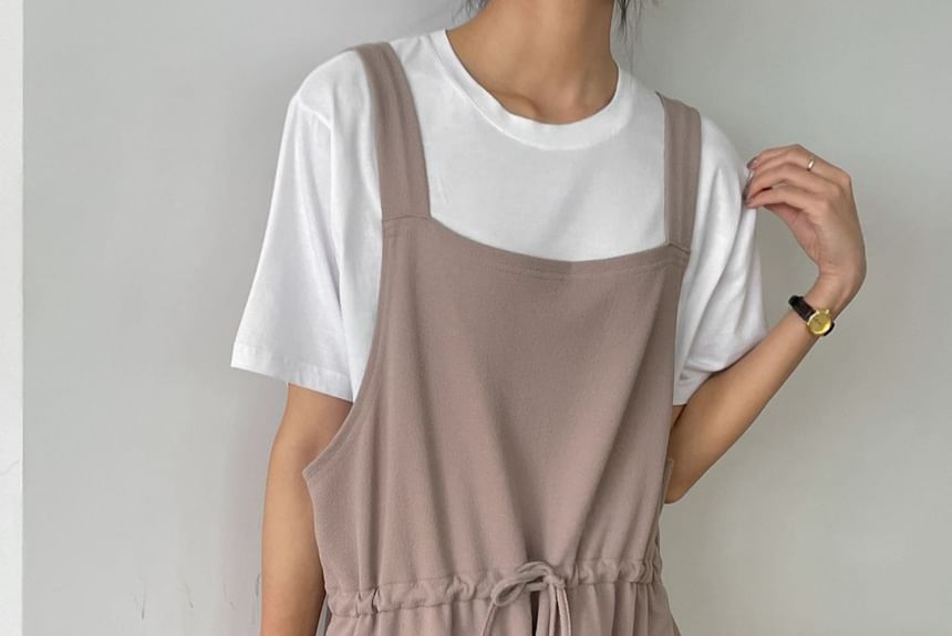 Chubby Girl - Plus Size Effen Jumpsuit