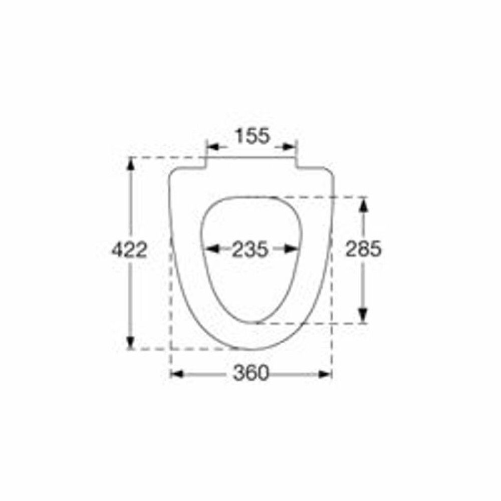 TOALETTSETE PRESSALIT CERA S1180 SOFTCLOSE HVIT