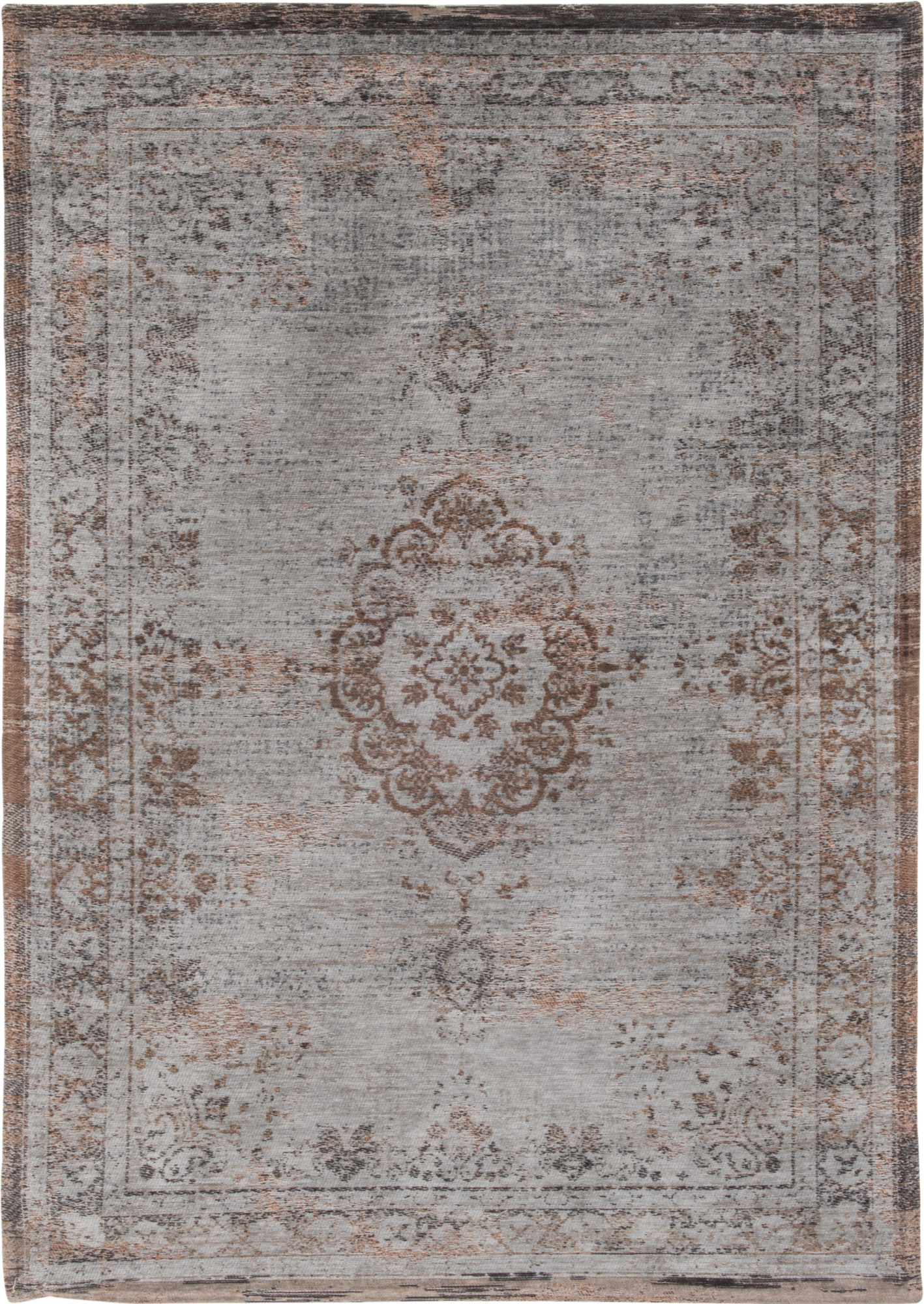 Ecorugs vloerkleed Medallion grijs 280x390 cm