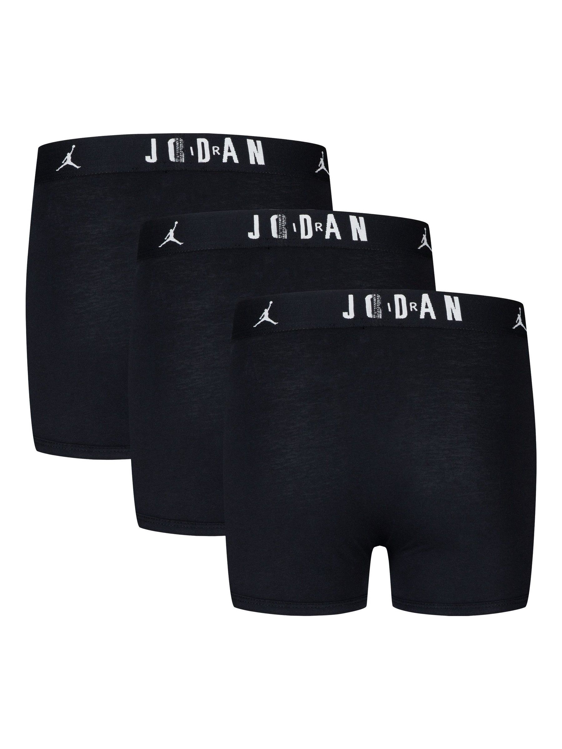 Jordan Flight 3 Pack Black Boxers