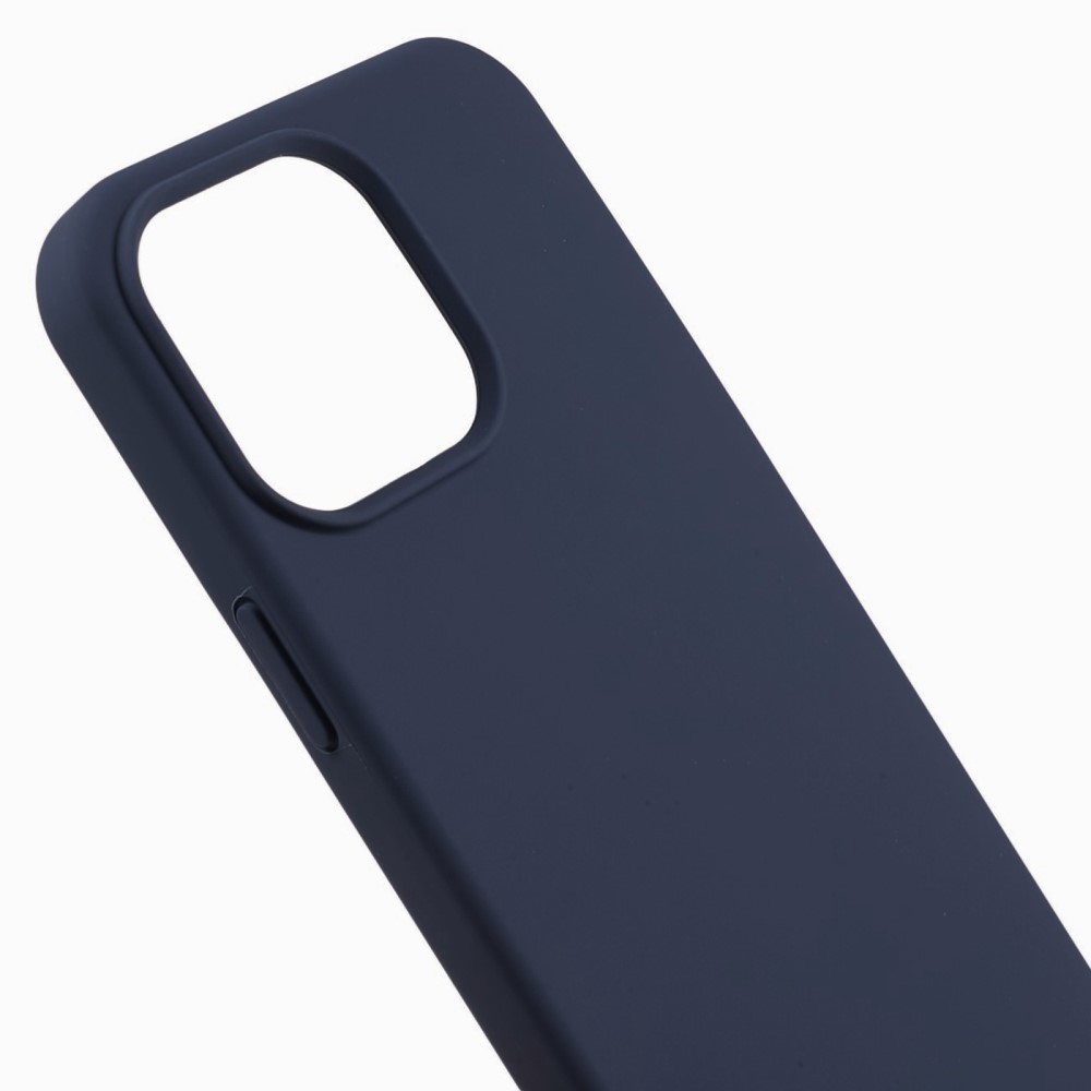 Mercury Goospery - iPhone 15 Pro Silikon Case Hülle - Dunkelblau (Matt)