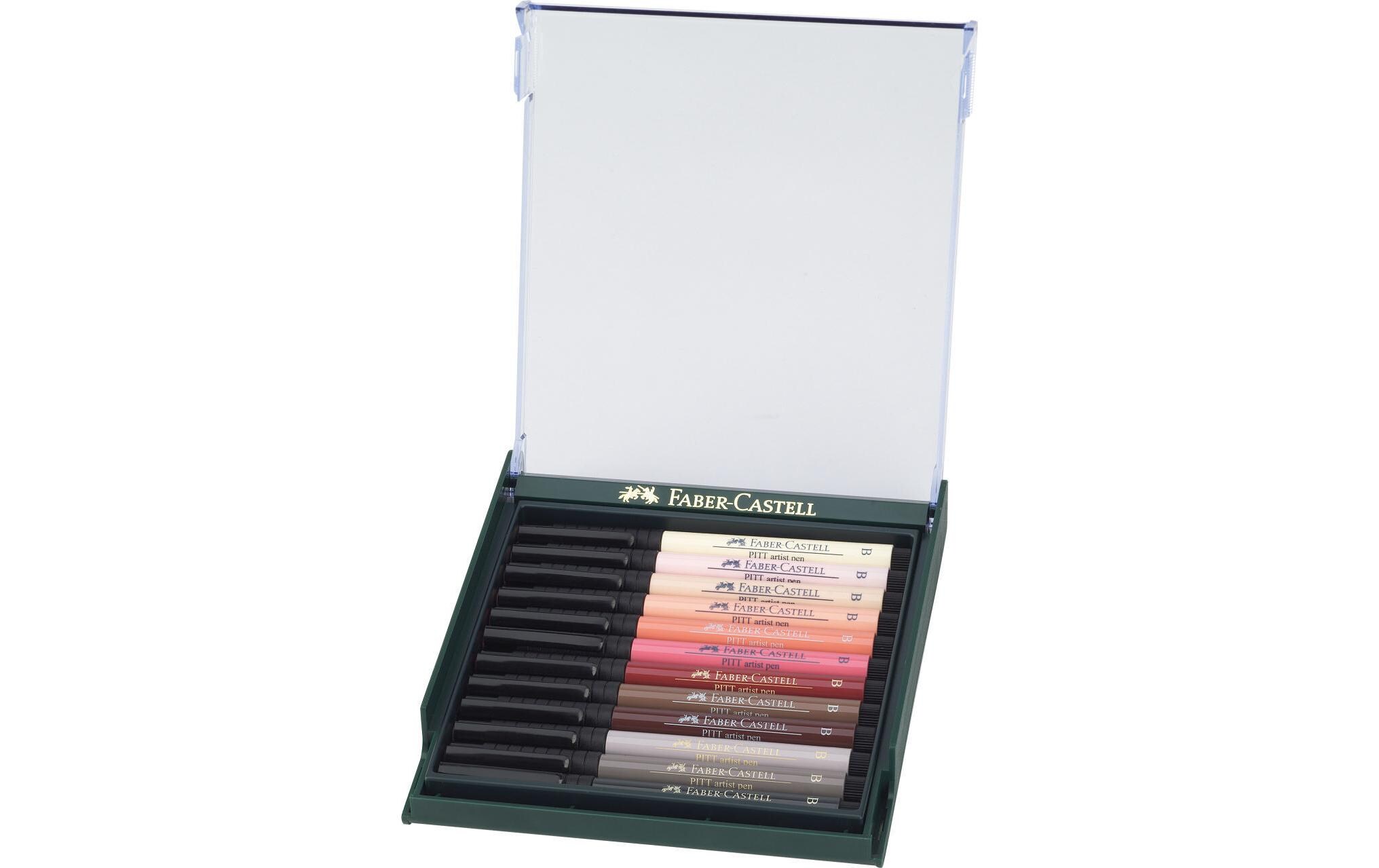 Tuschestift Pitt Artist 12er SetPen Brush Set