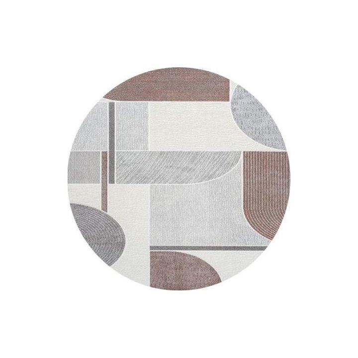 Rond modern vloerkleed - Verwood 6111 | Abstract