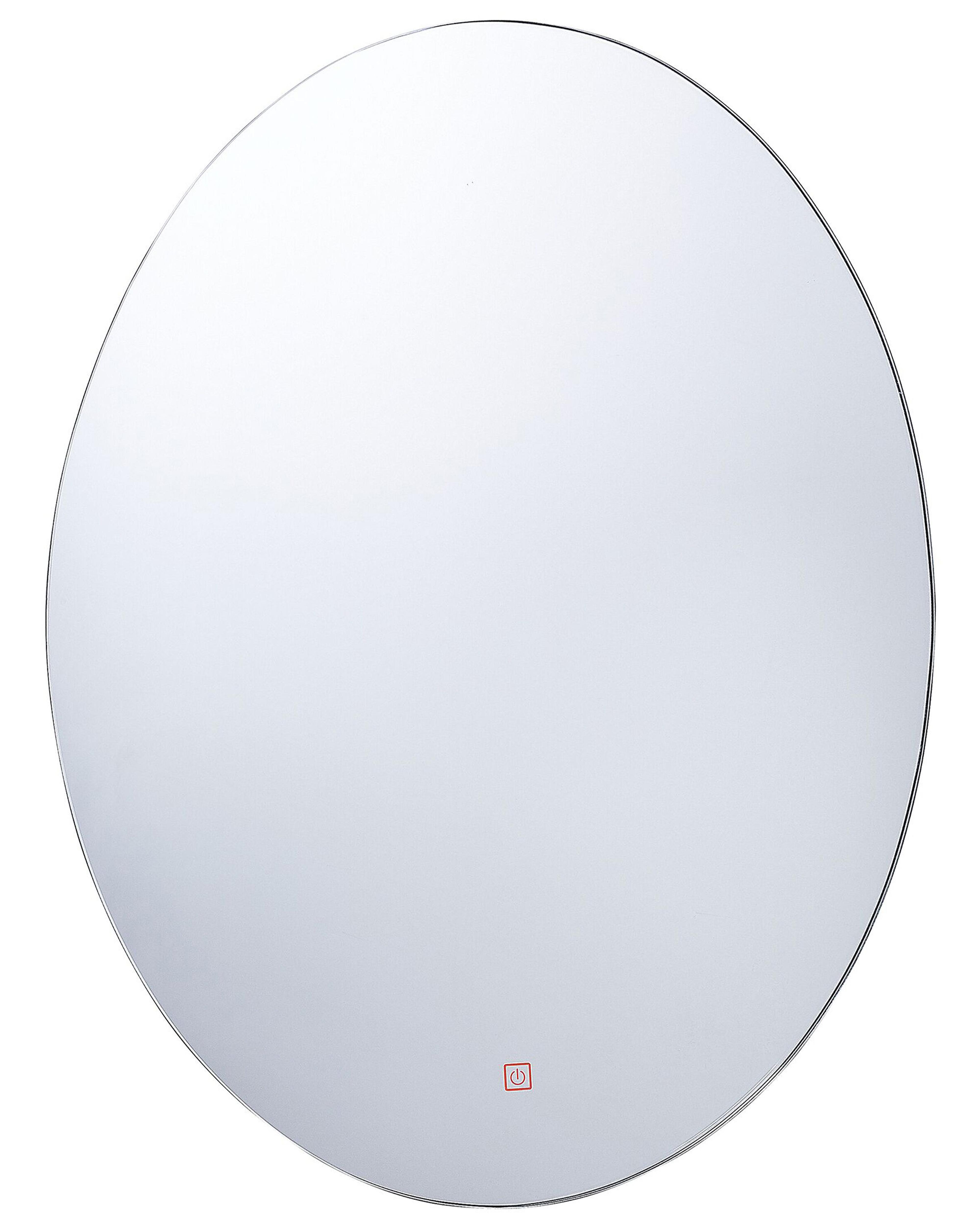 LED badkamerspiegel MAZILLE 60 cm 80 cm Zilver