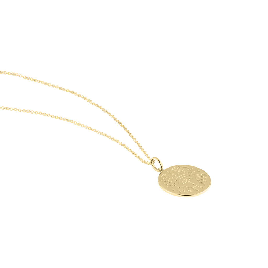 Collier Astro Plaqué Or