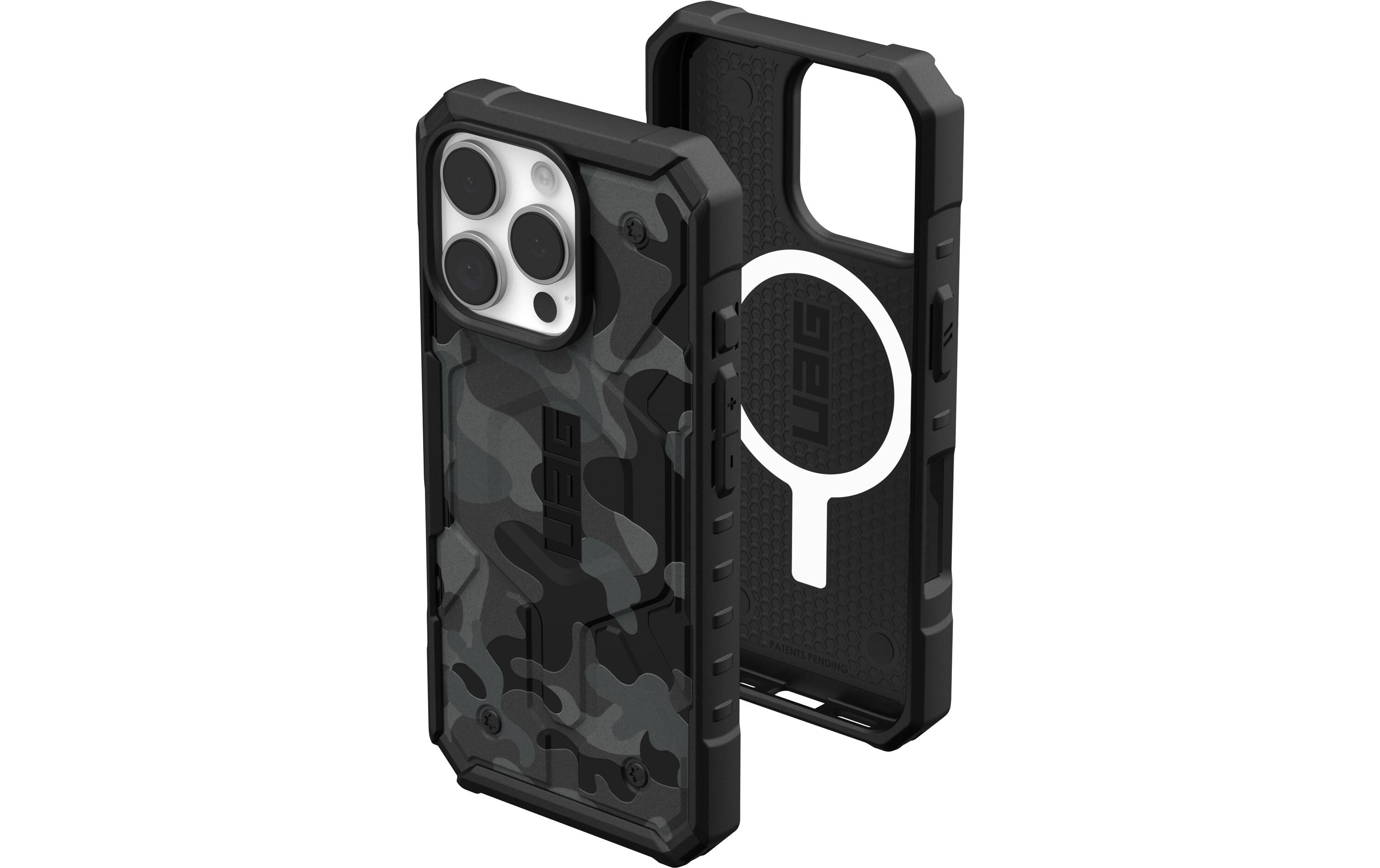 Back Cover Pathfinder SE Mag iPhone 16 Pro Midnight CamoSchutzhülle für das Apple iPhone 16 Pro