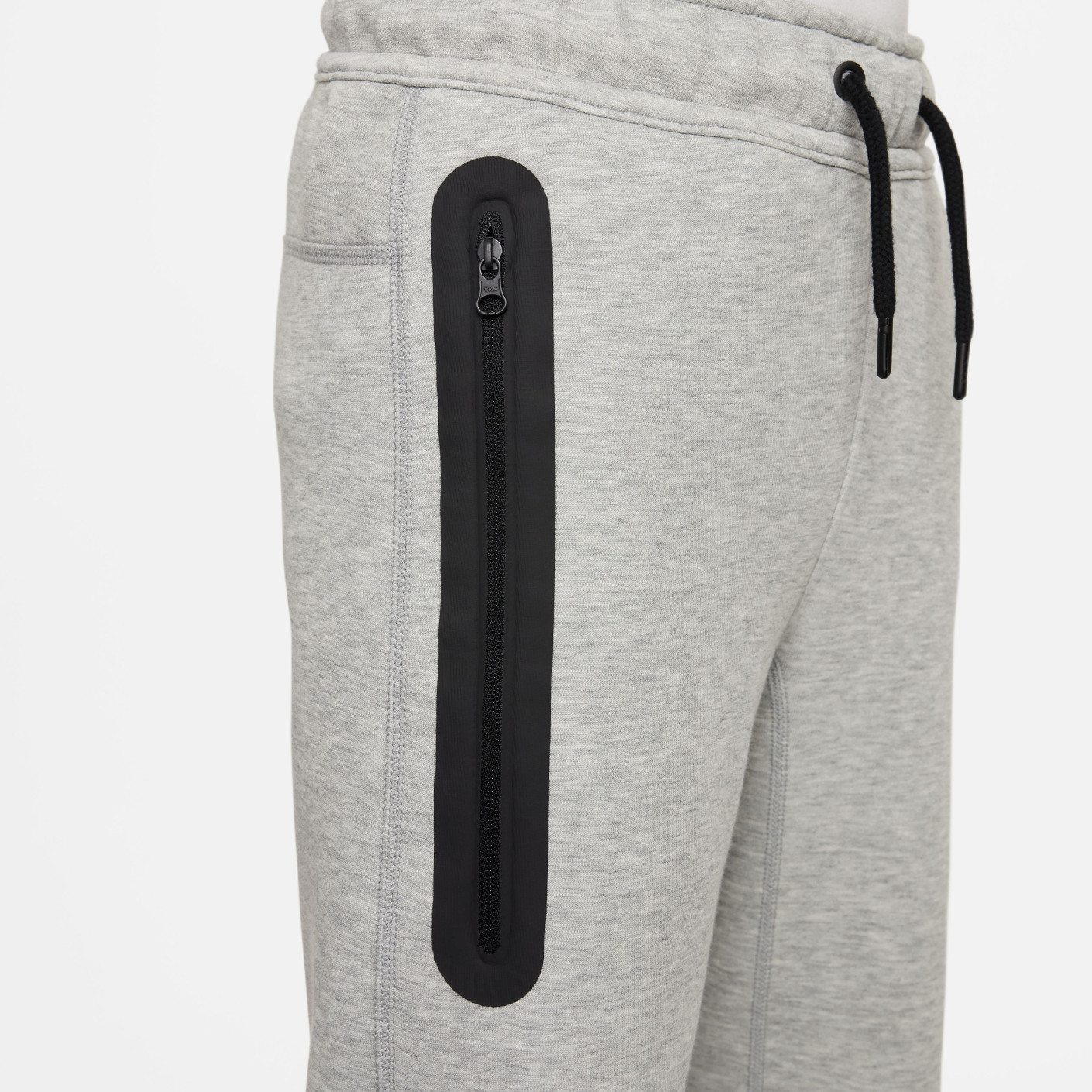 Nike Tech Fleece Sportswear Trainingspak Kids Lichtgrijs Zwart