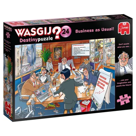 Jumbo Spiele Puzzle - Wasgij Destiny 24: Business as Usual! 1000 Teile